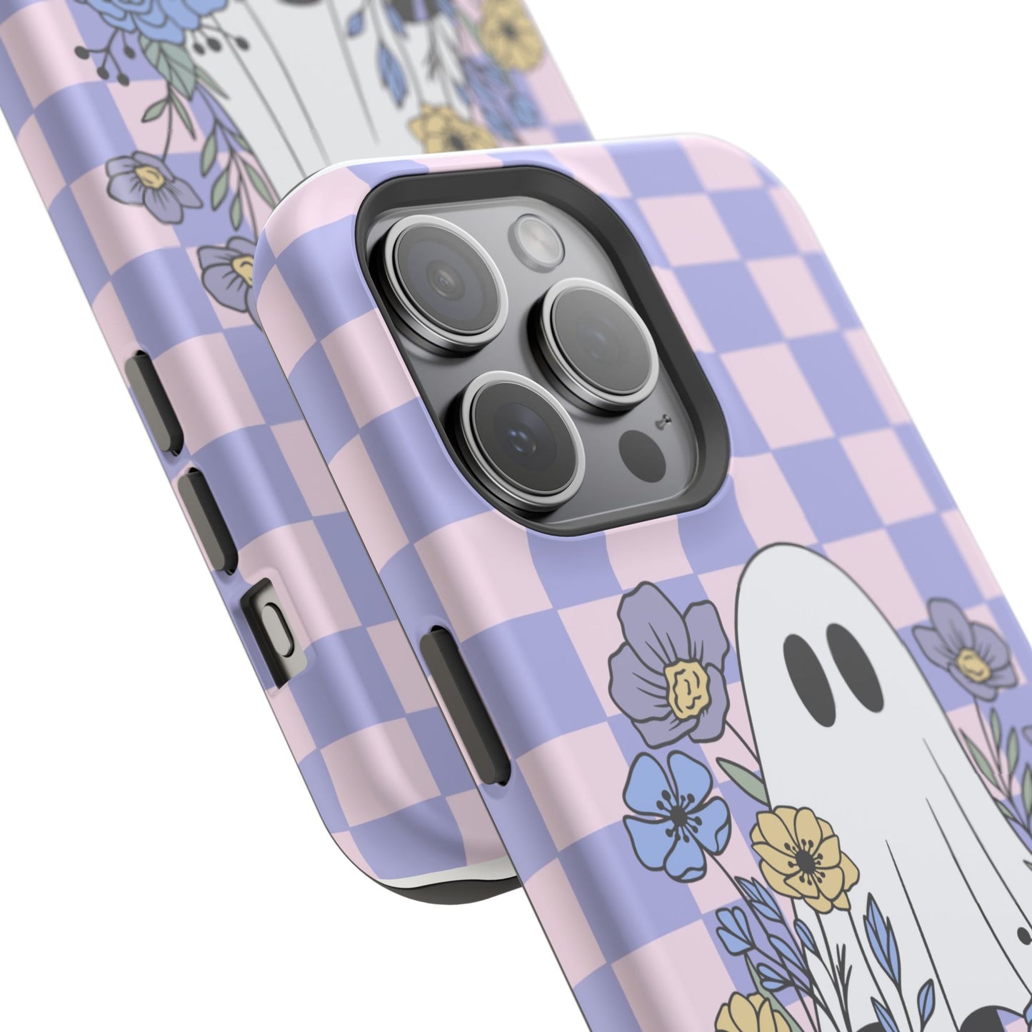 Cute Ghost Floral Phone Case