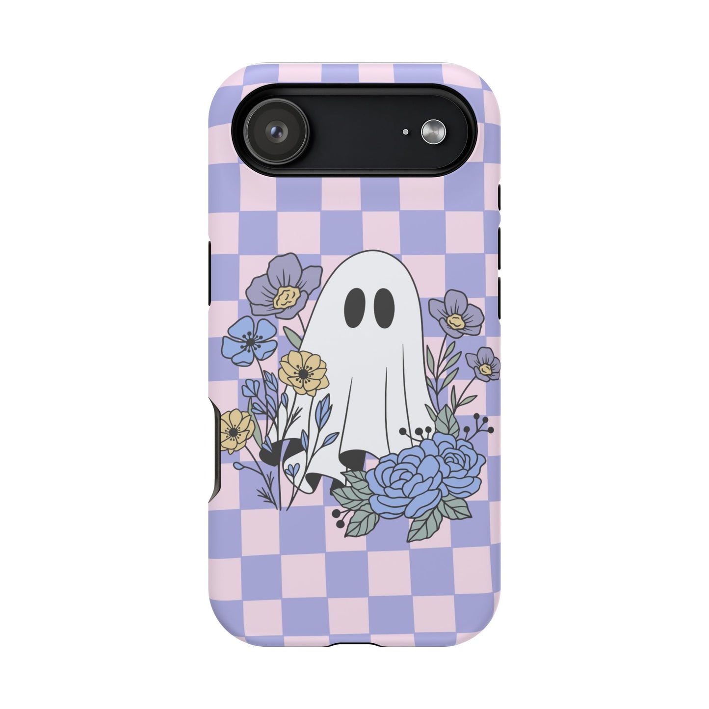 Cute Ghost Floral Phone Case