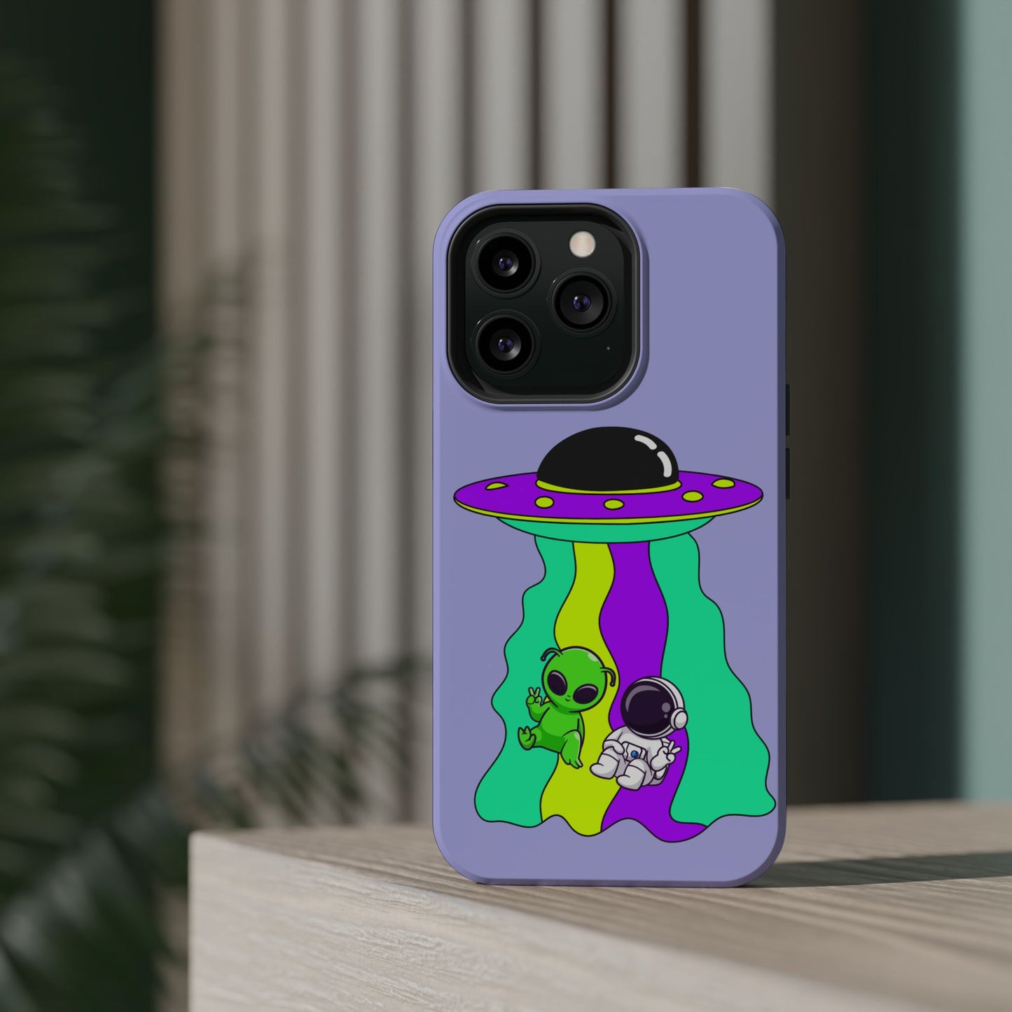 Alien and Astronaut Phone Case
