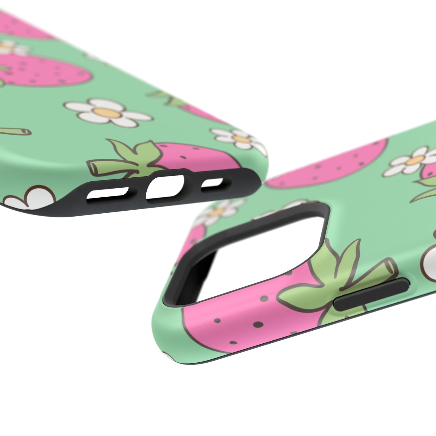 Cute Strawberry Impact-Resistant Phone Case
