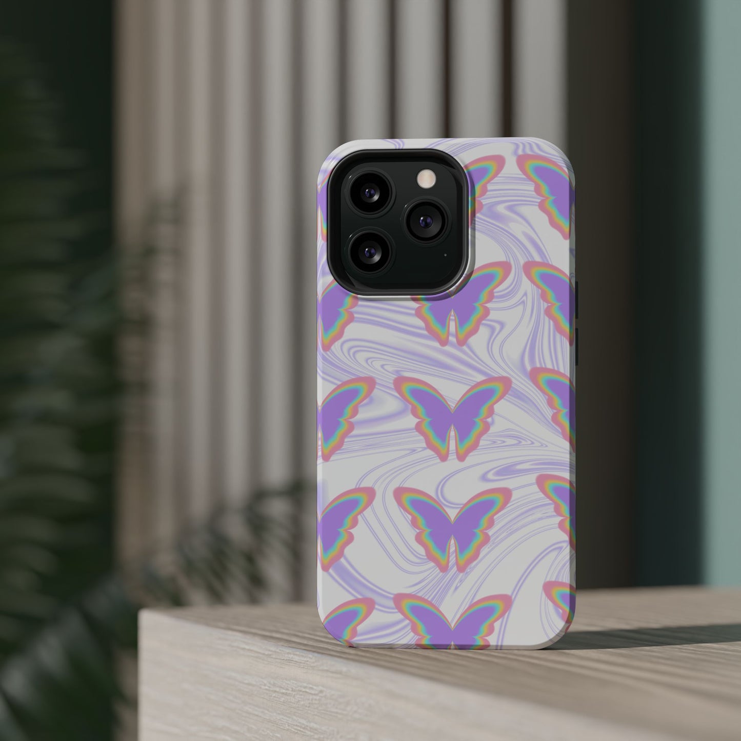 Colorful Butterfly Magnetic Phone Case