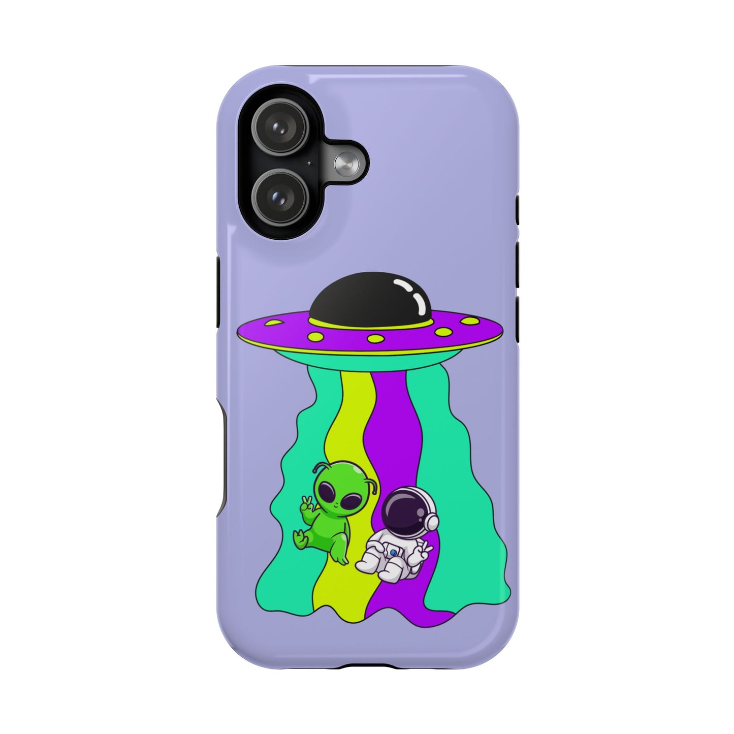 Alien and Astronaut Phone Case
