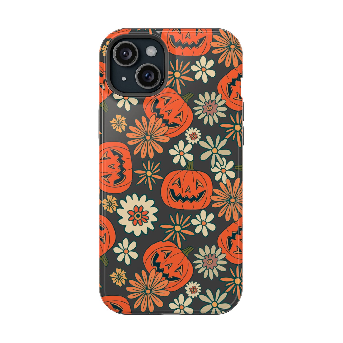 Pumpkin Floral iPhone Case