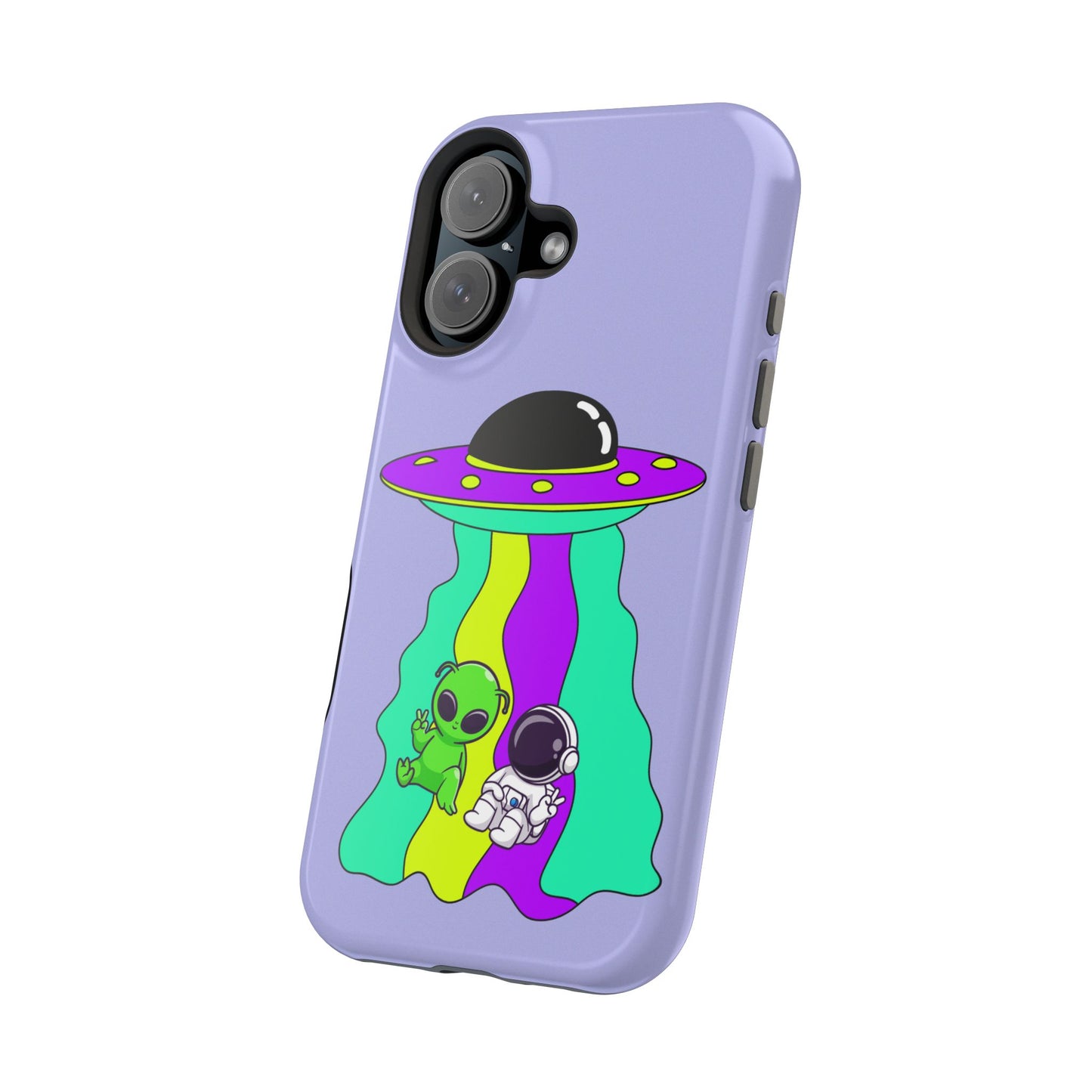 Alien and Astronaut Phone Case