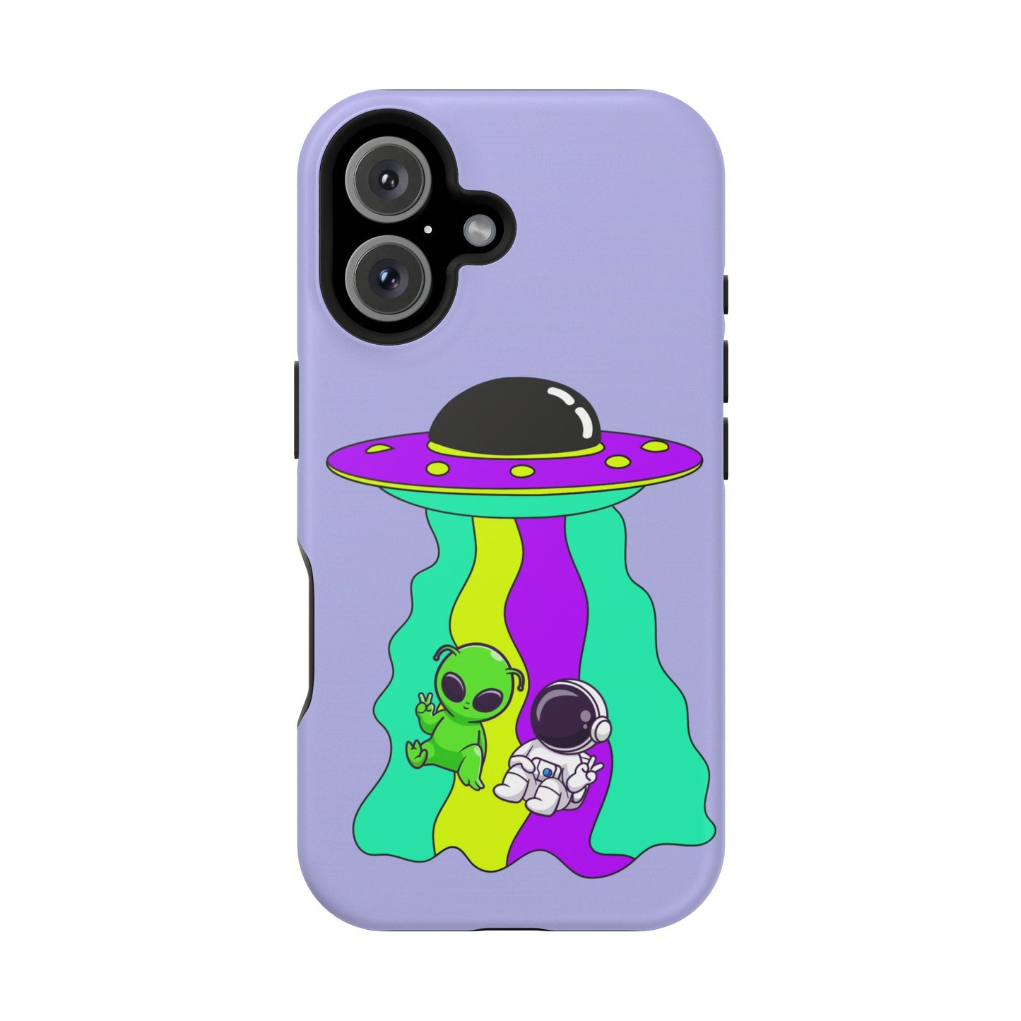 Alien and Astronaut Phone Case