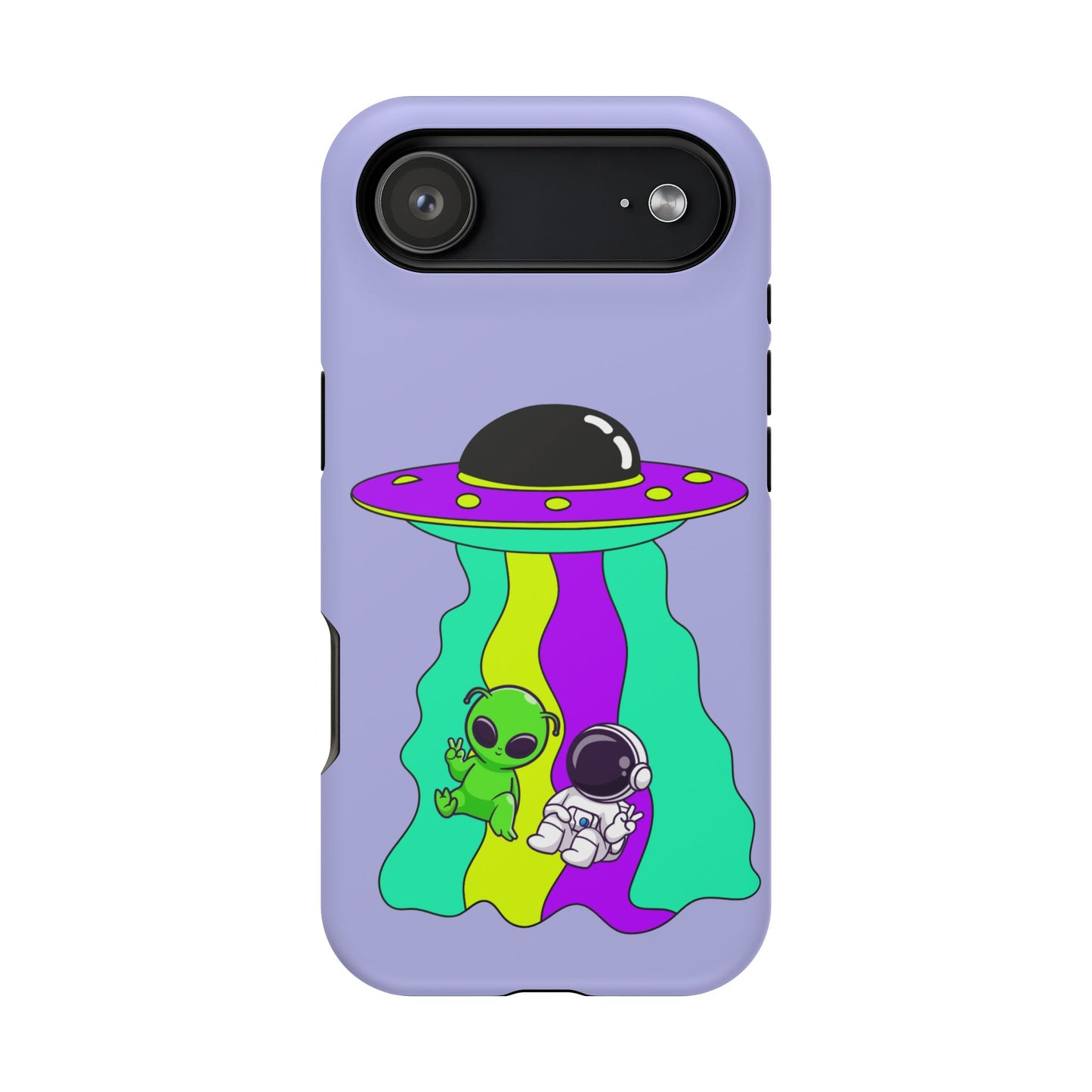 Alien and Astronaut Phone Case