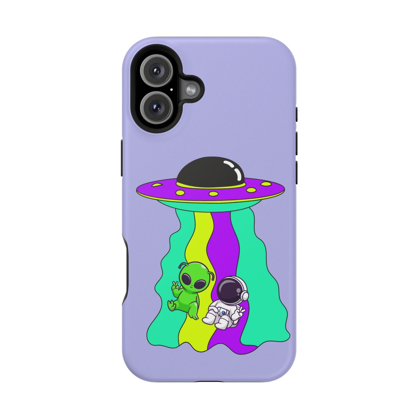 Alien and Astronaut Phone Case