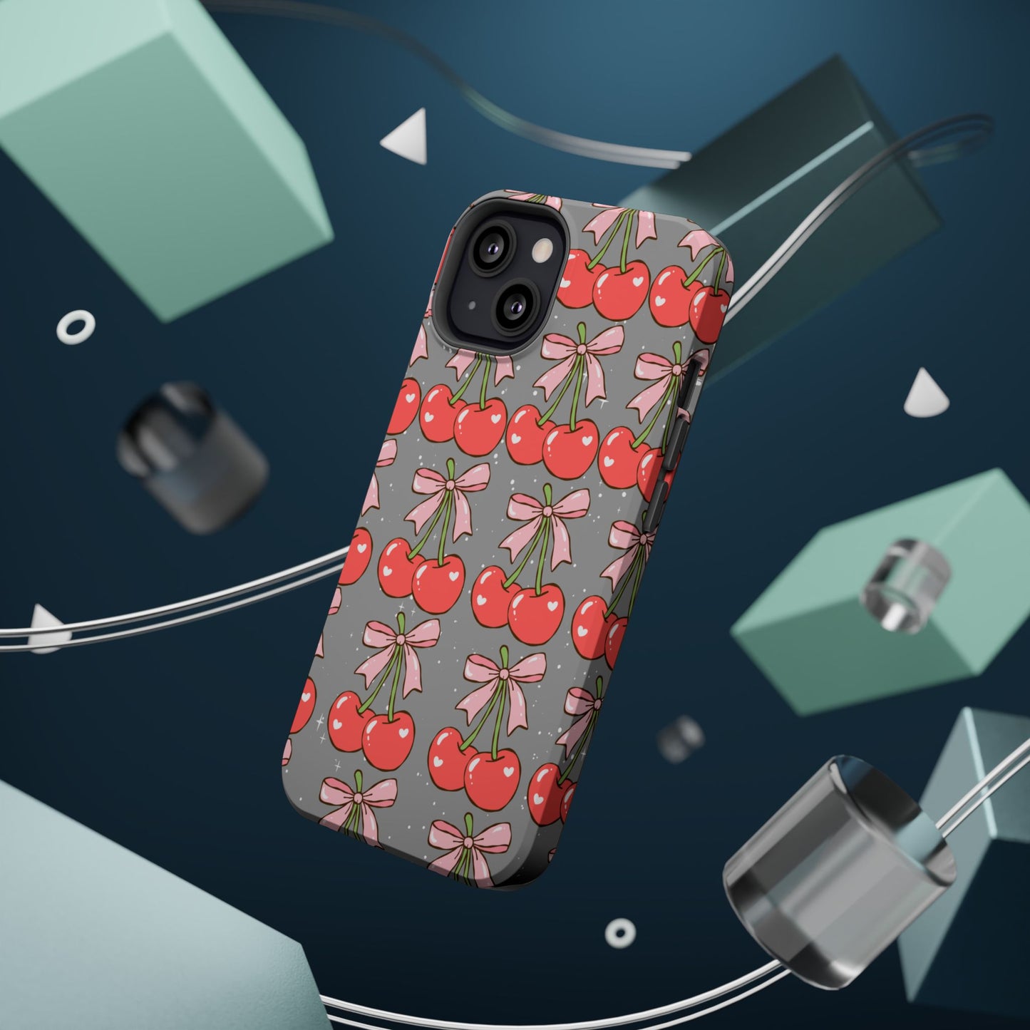 Cherry Bow Magnetic Phone Case