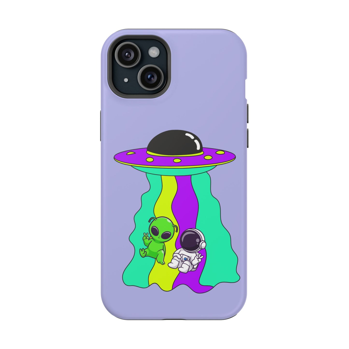Alien and Astronaut Phone Case