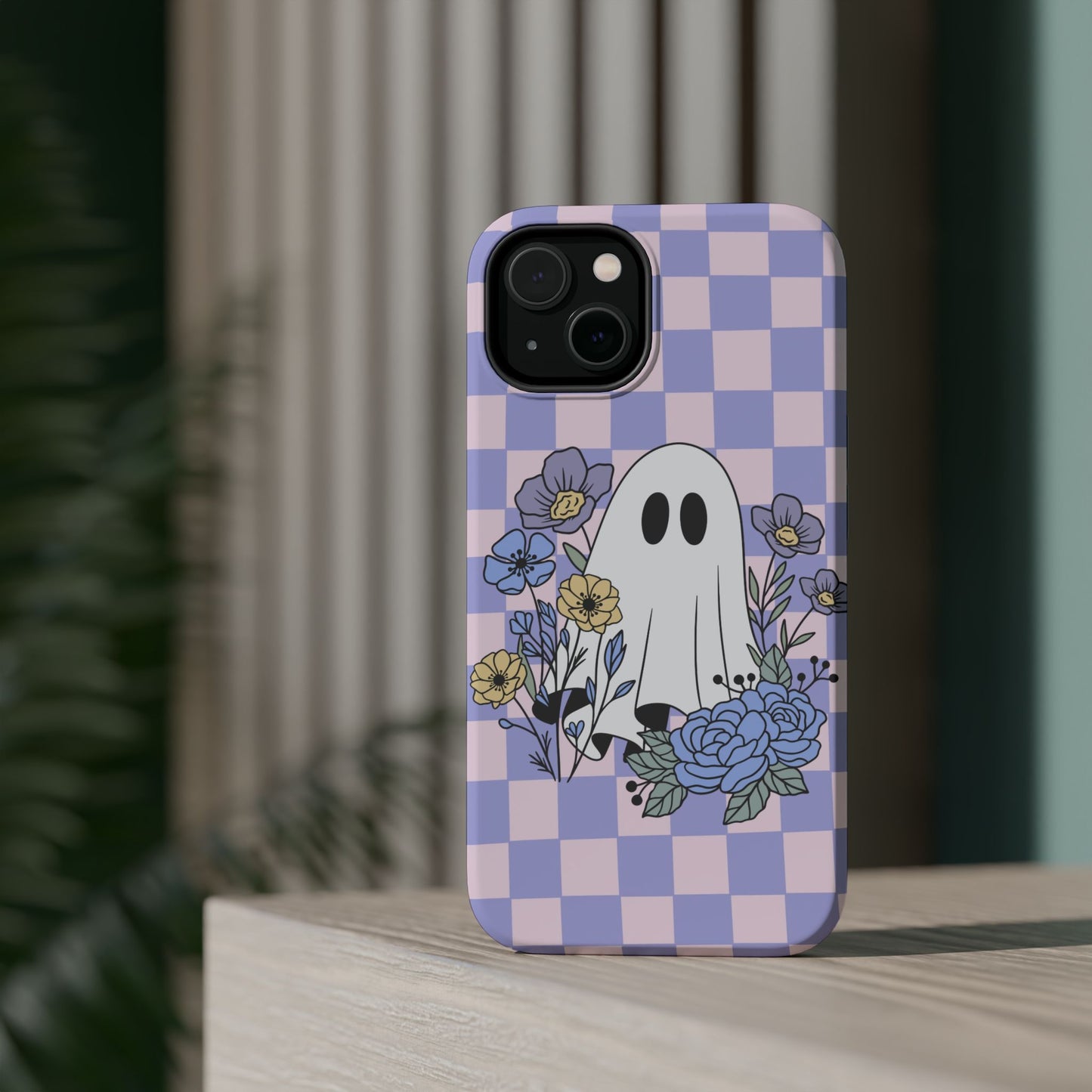 Cute Ghost Floral Phone Case