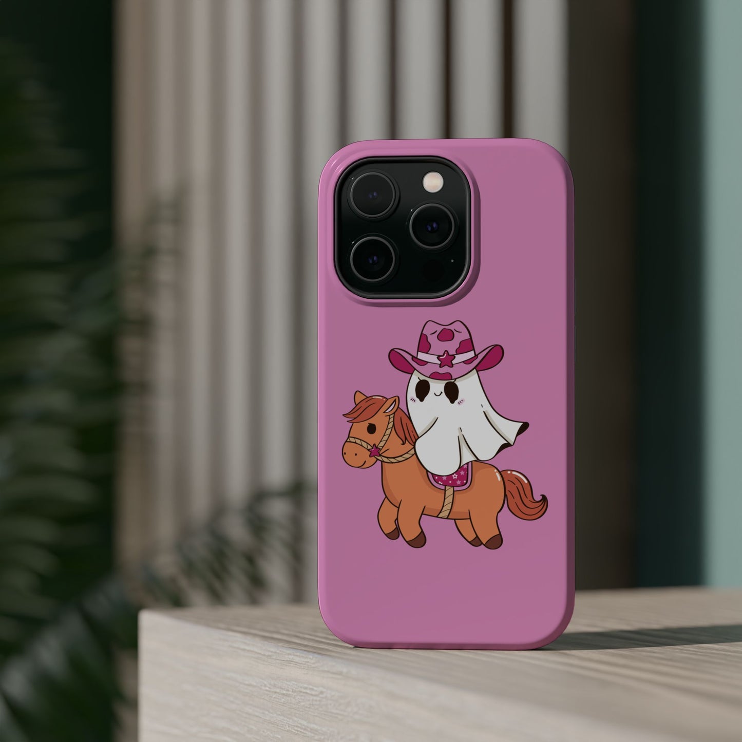 Playful Ghost Cowboy Phone Case
