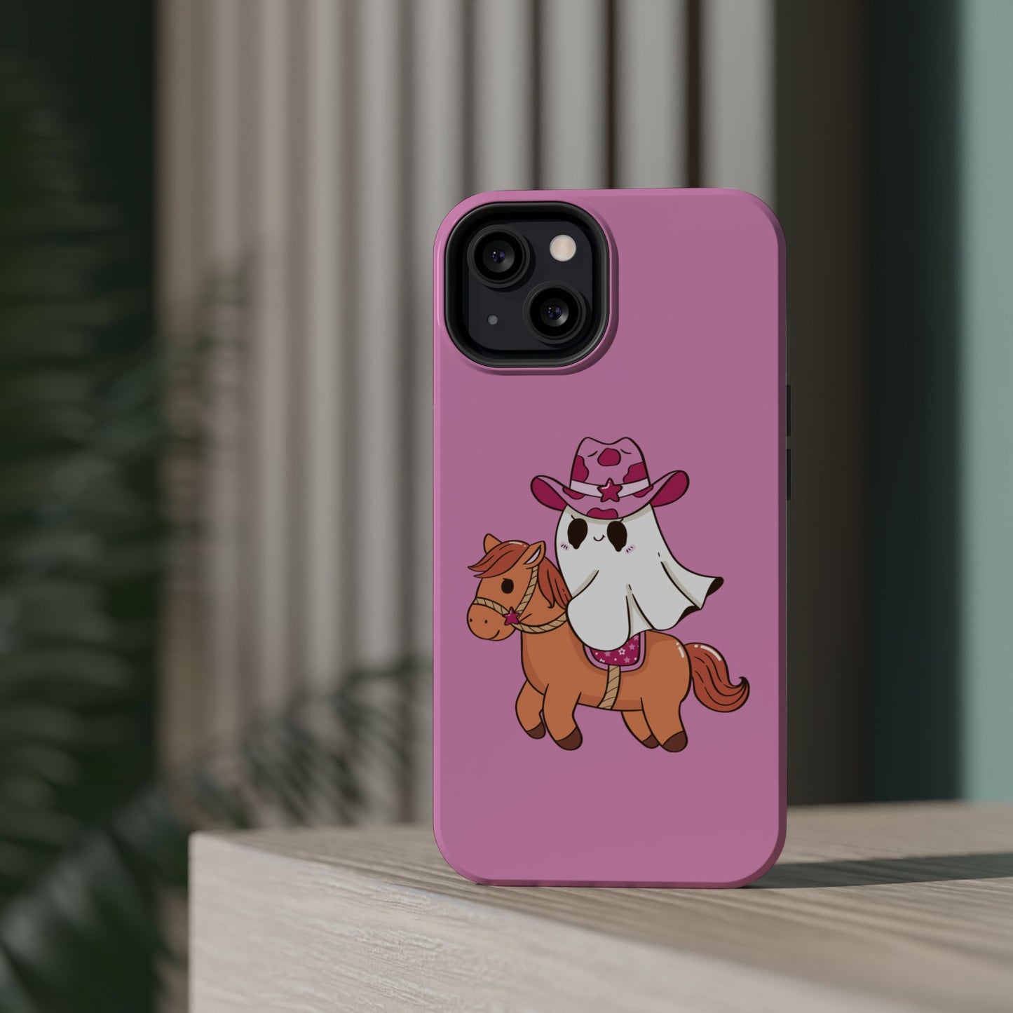 Playful Ghost Cowboy Phone Case