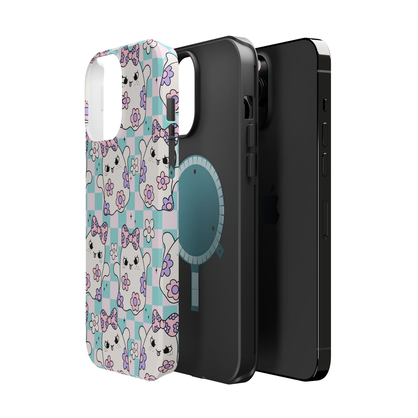 Adorable Ghost Pattern Magnetic Phone Case