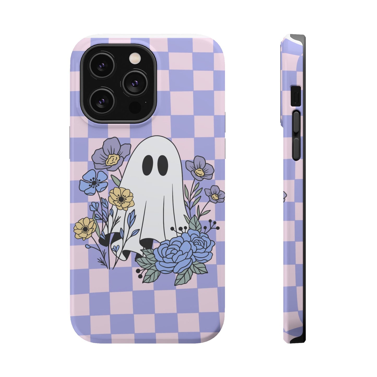Cute Ghost Floral Phone Case