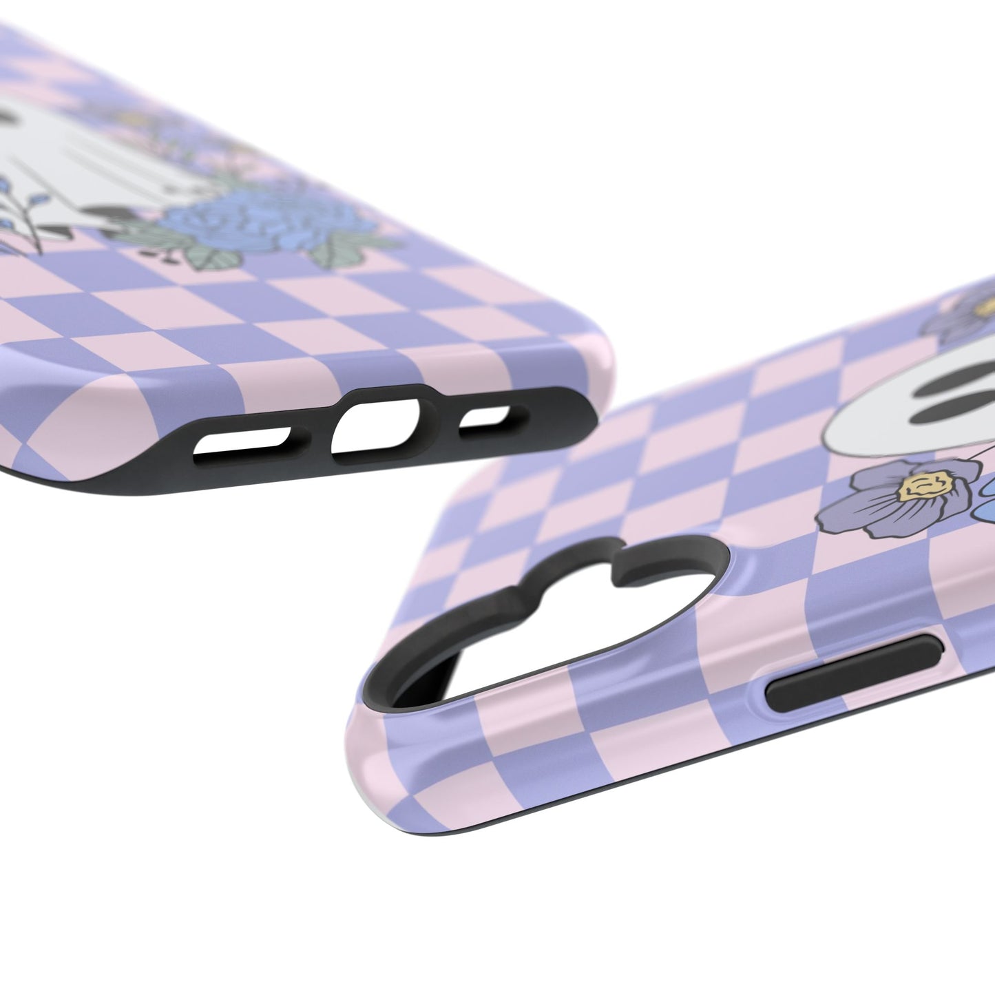 Cute Ghost Floral Phone Case