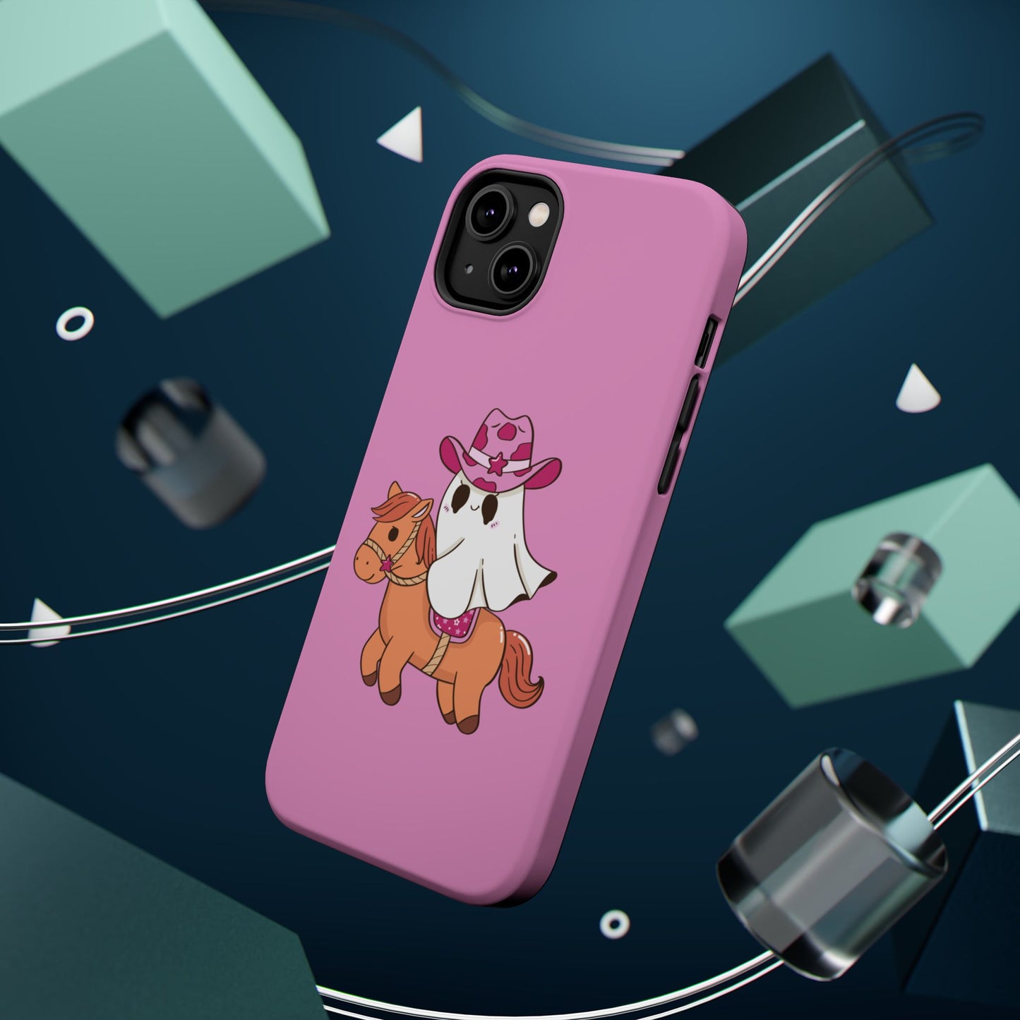 Playful Ghost Cowboy Phone Case