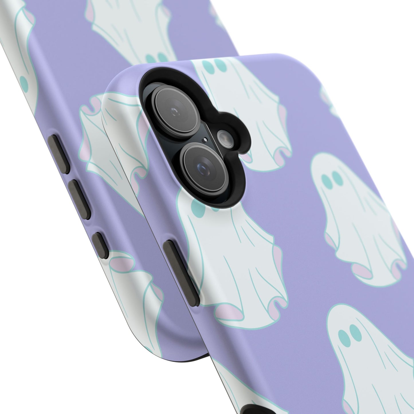 Ghost-Themed Impact-Resistant Phone Case