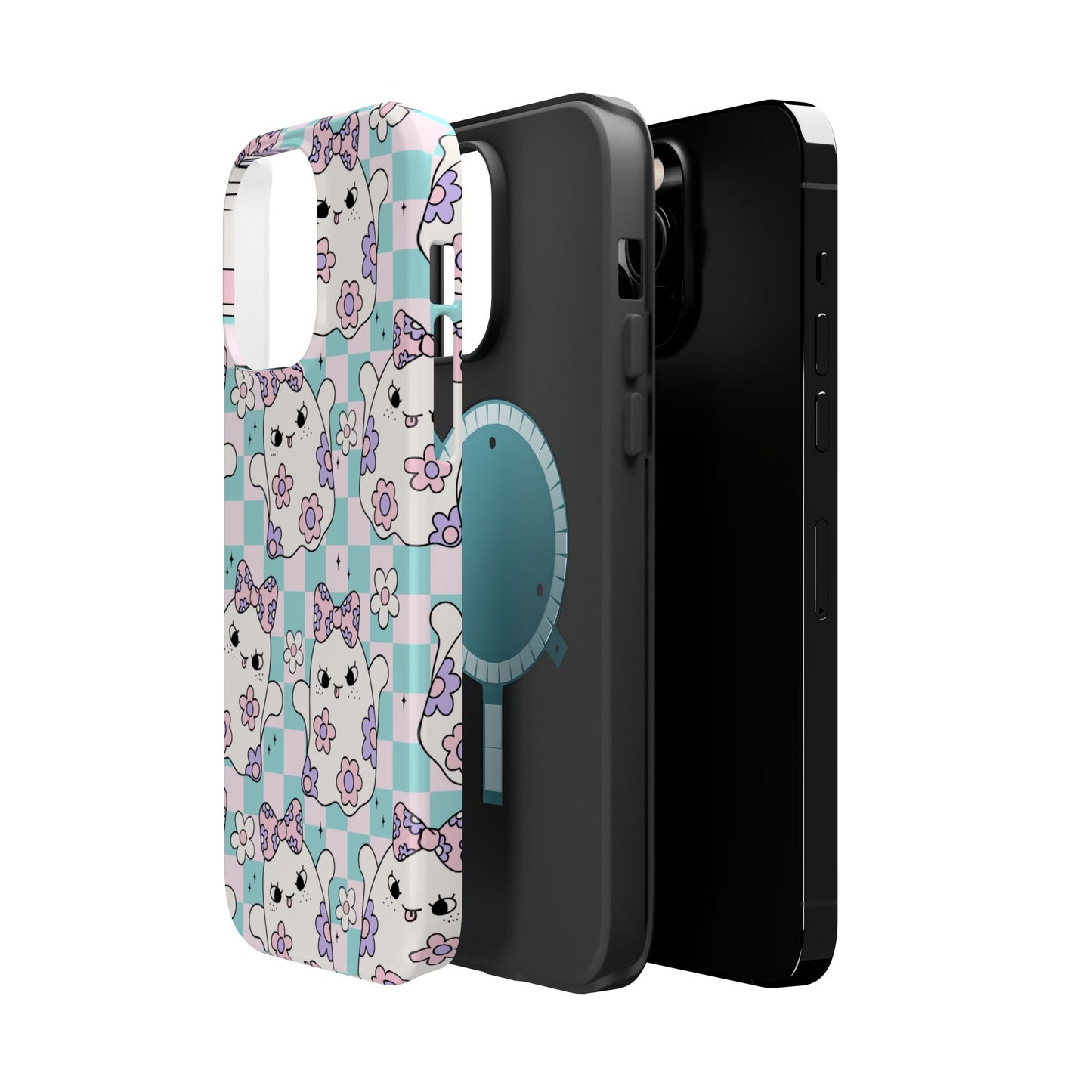 Adorable Ghost Pattern Magnetic Phone Case