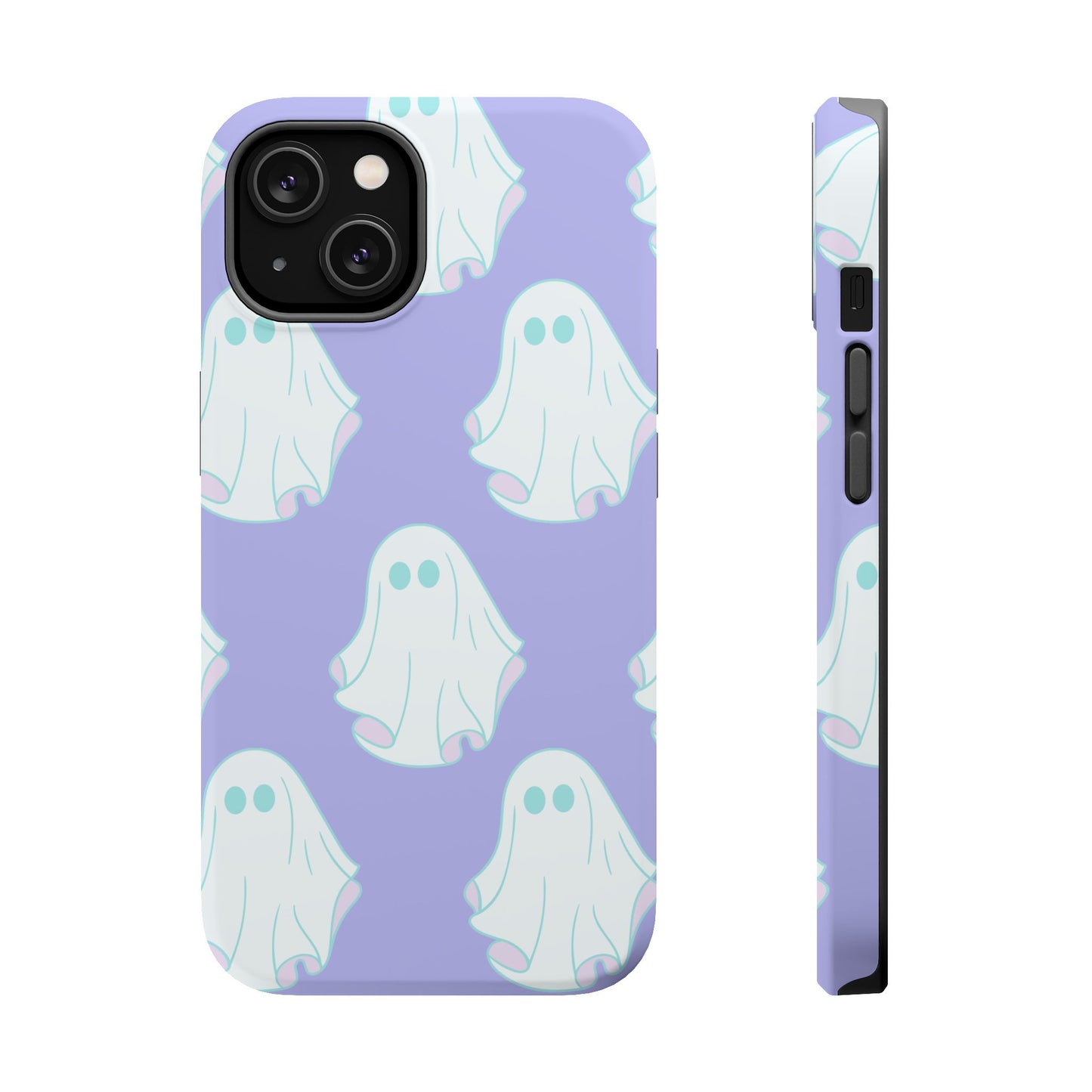 Ghost-Themed Impact-Resistant Phone Case