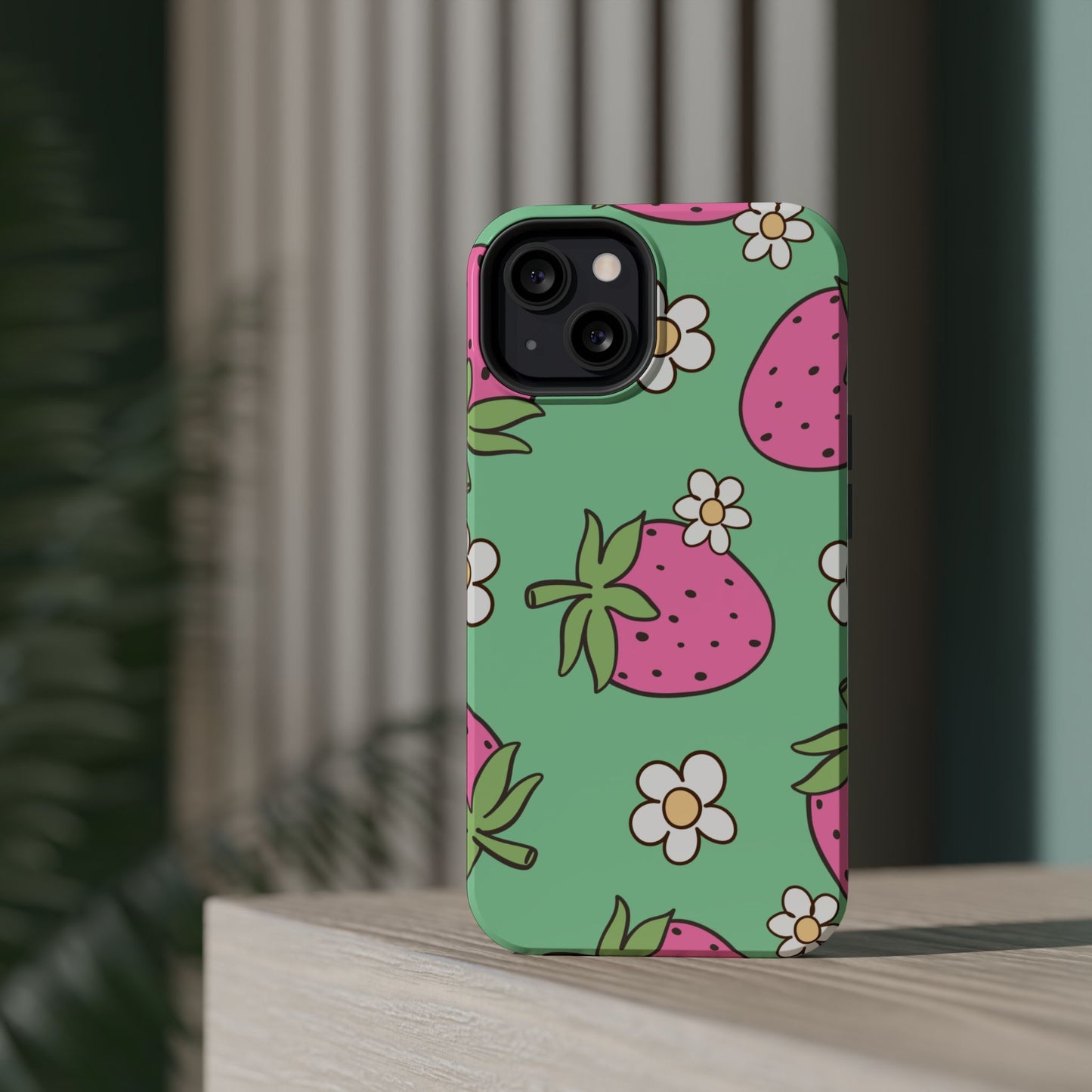 Cute Strawberry Impact-Resistant Phone Case