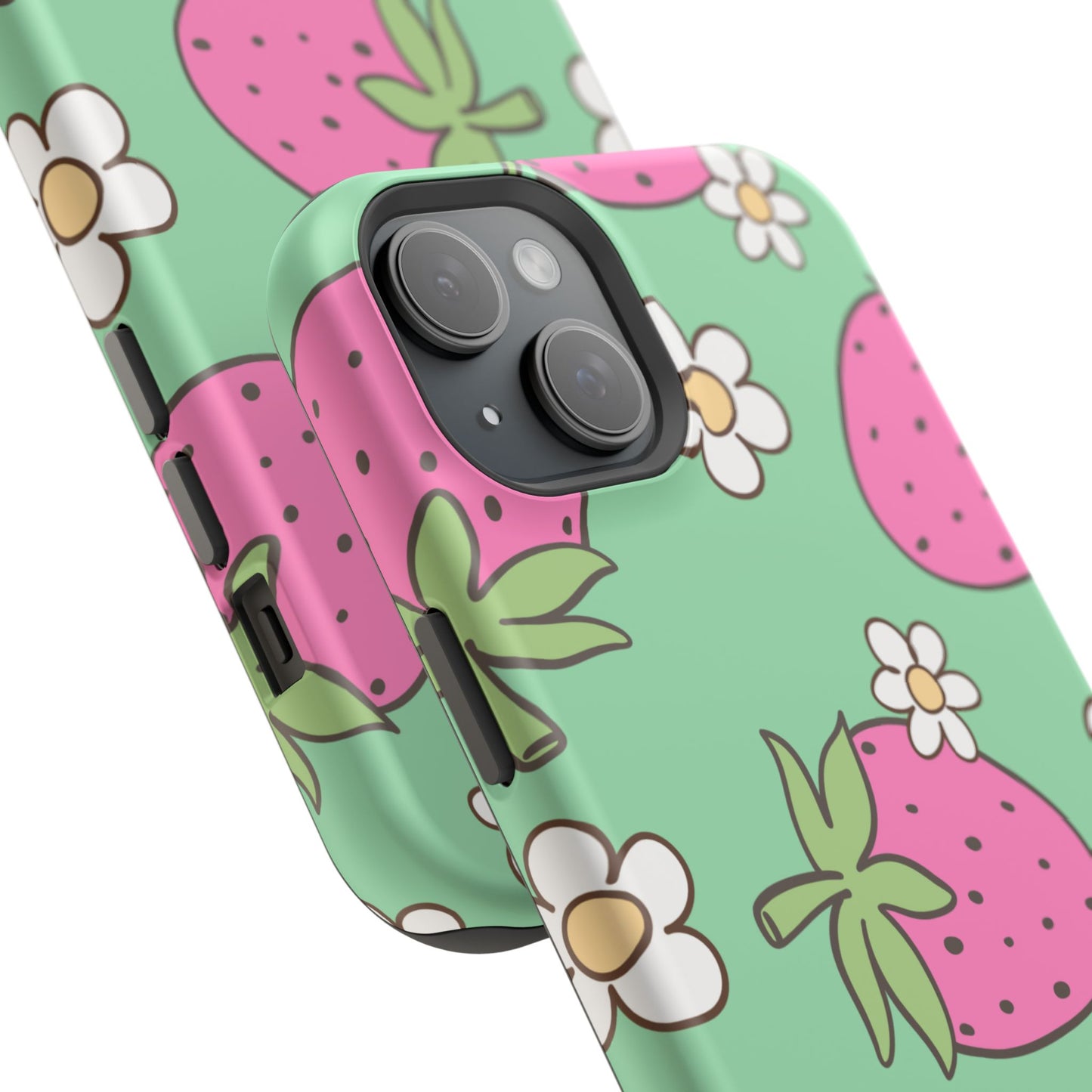 Cute Strawberry Impact-Resistant Phone Case
