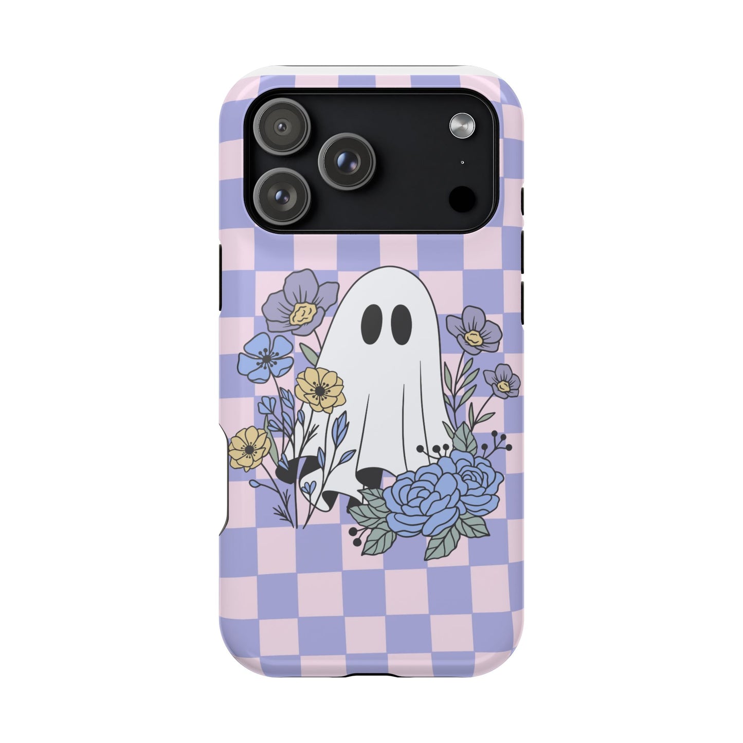 Cute Ghost Floral Phone Case