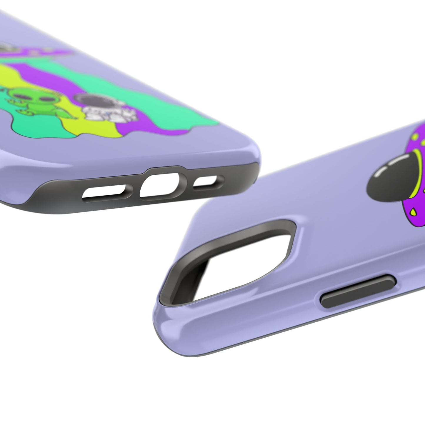Alien and Astronaut Phone Case