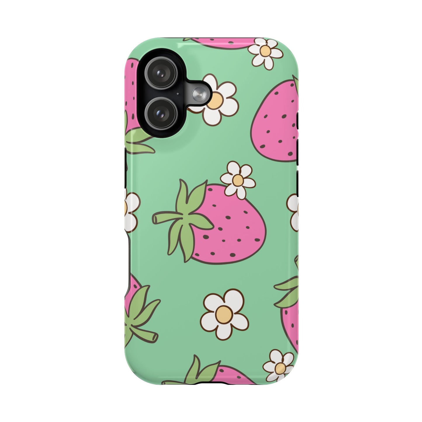 Cute Strawberry Impact-Resistant Phone Case