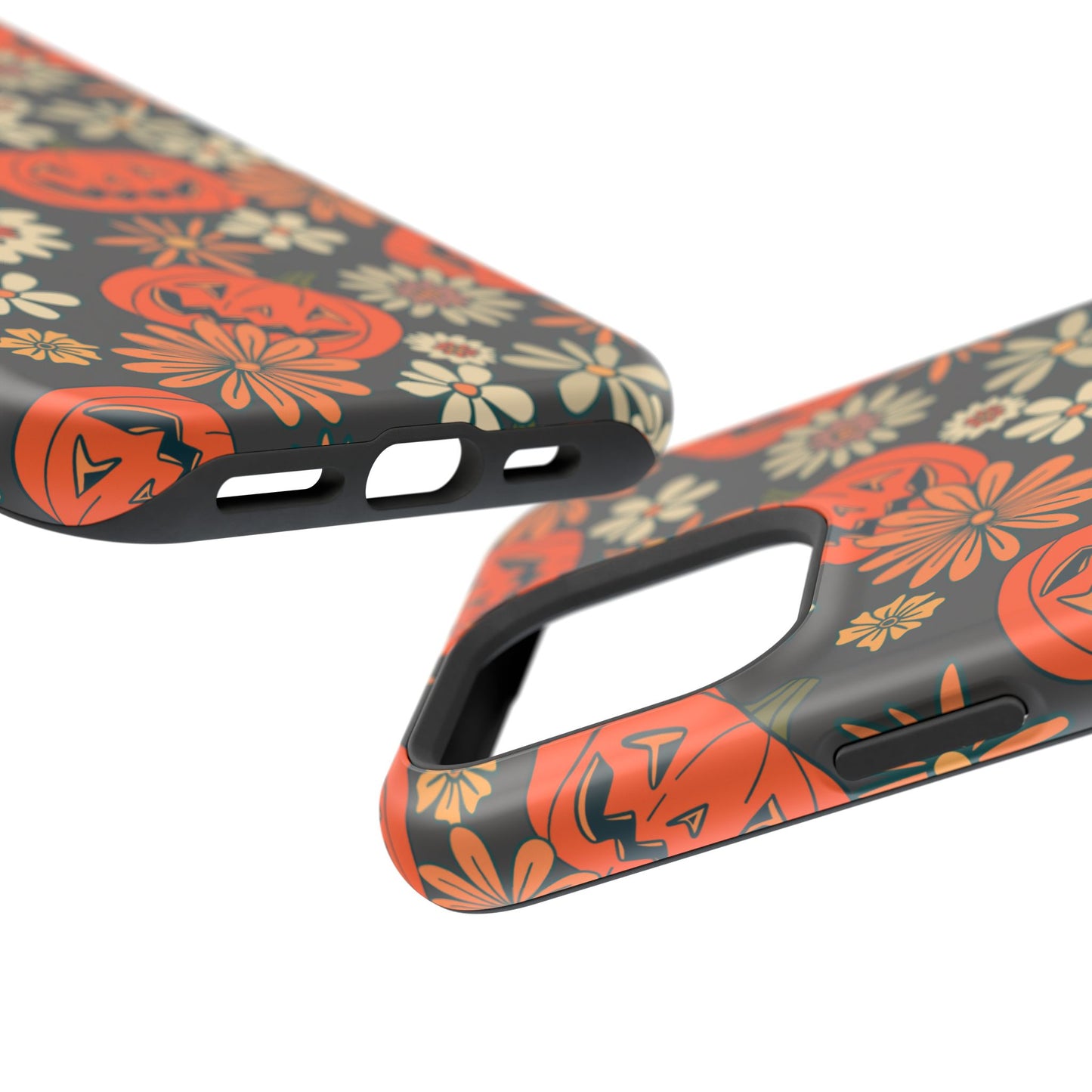 Pumpkin Floral iPhone Case