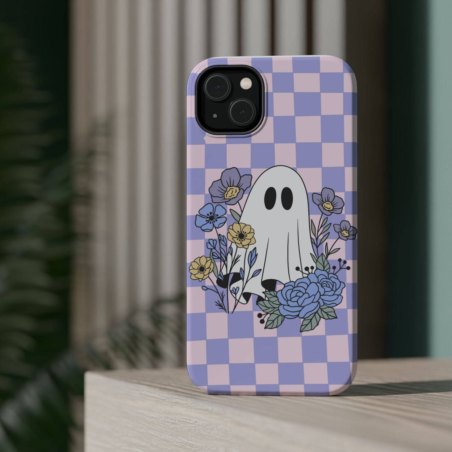 Cute Ghost Floral Phone Case