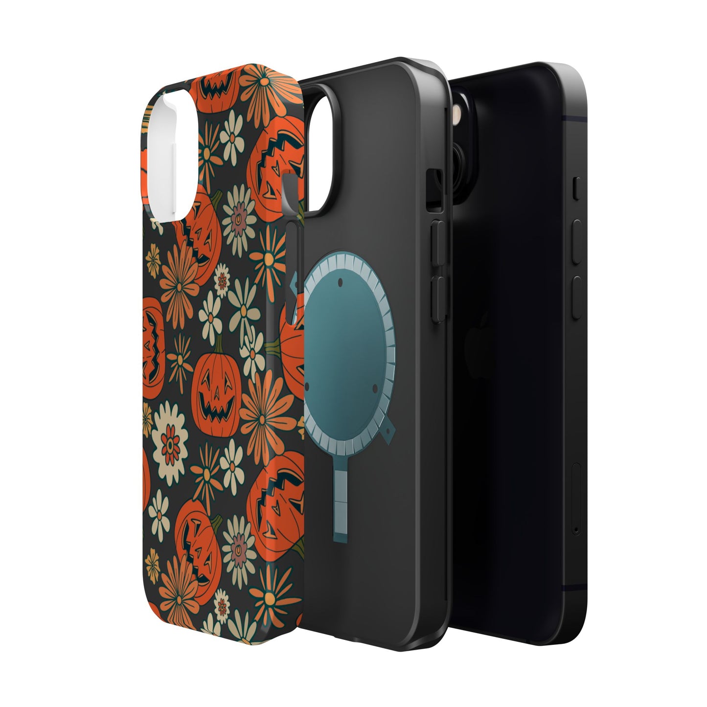 Pumpkin Floral iPhone Case
