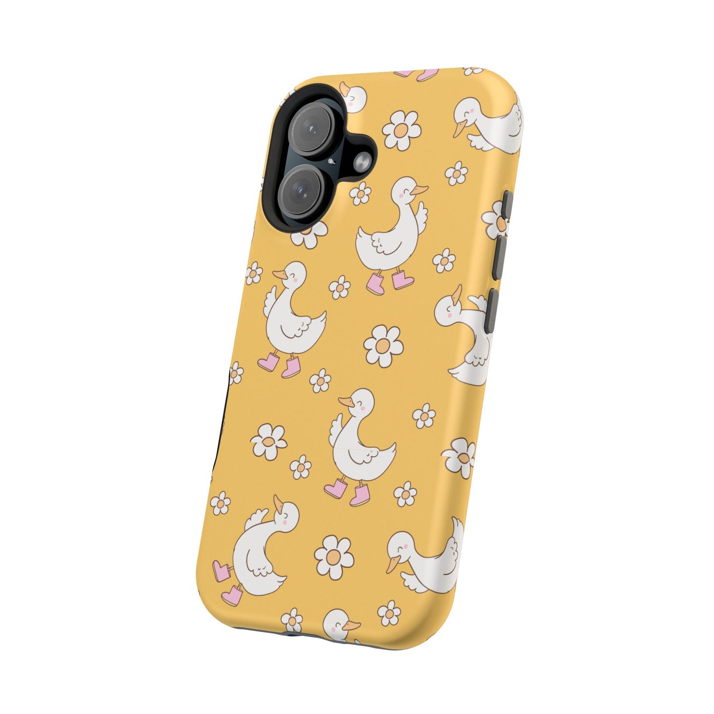 Charming Duck Pattern Magnetic Phone Case