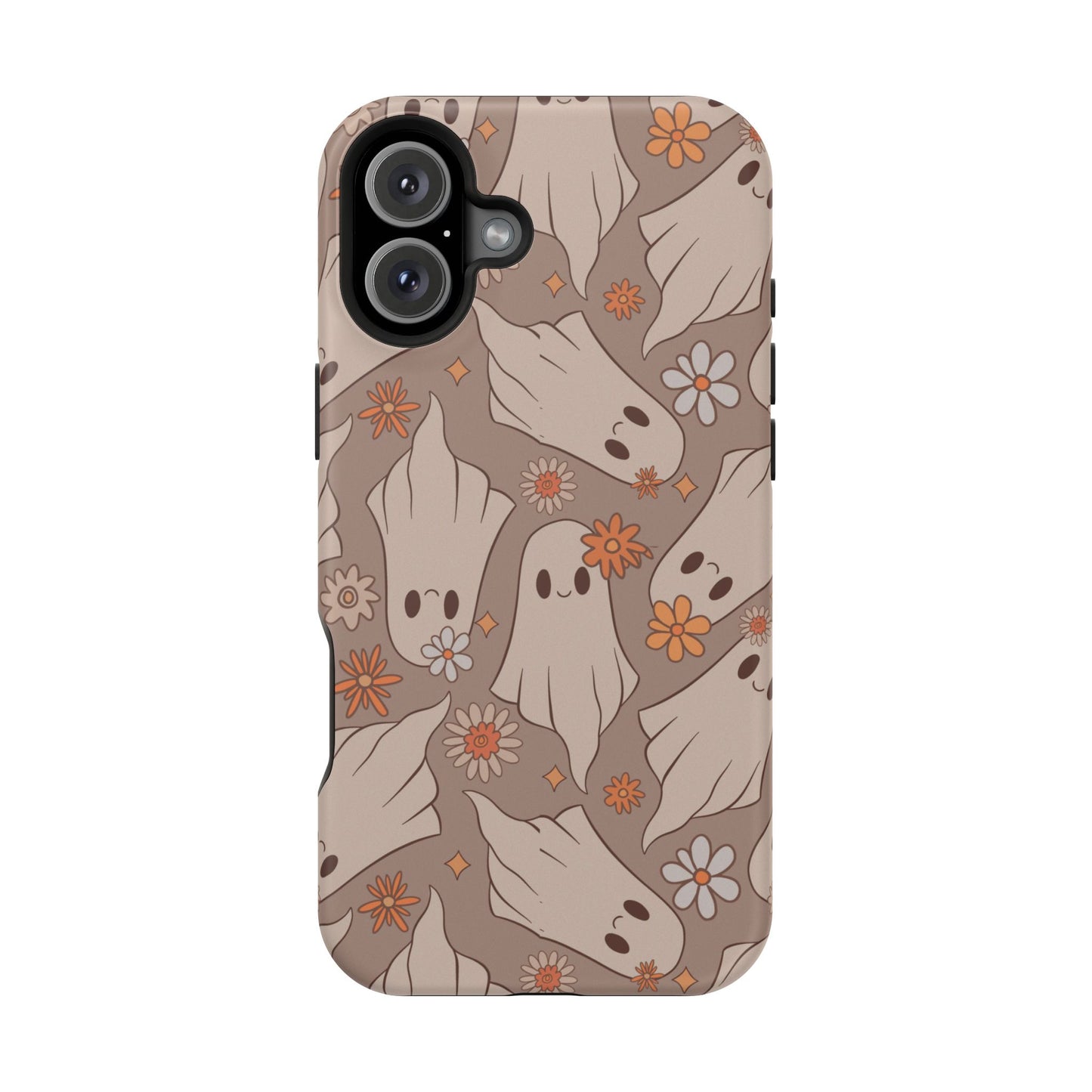 Ghostly Floral Magnetic Phone Cases