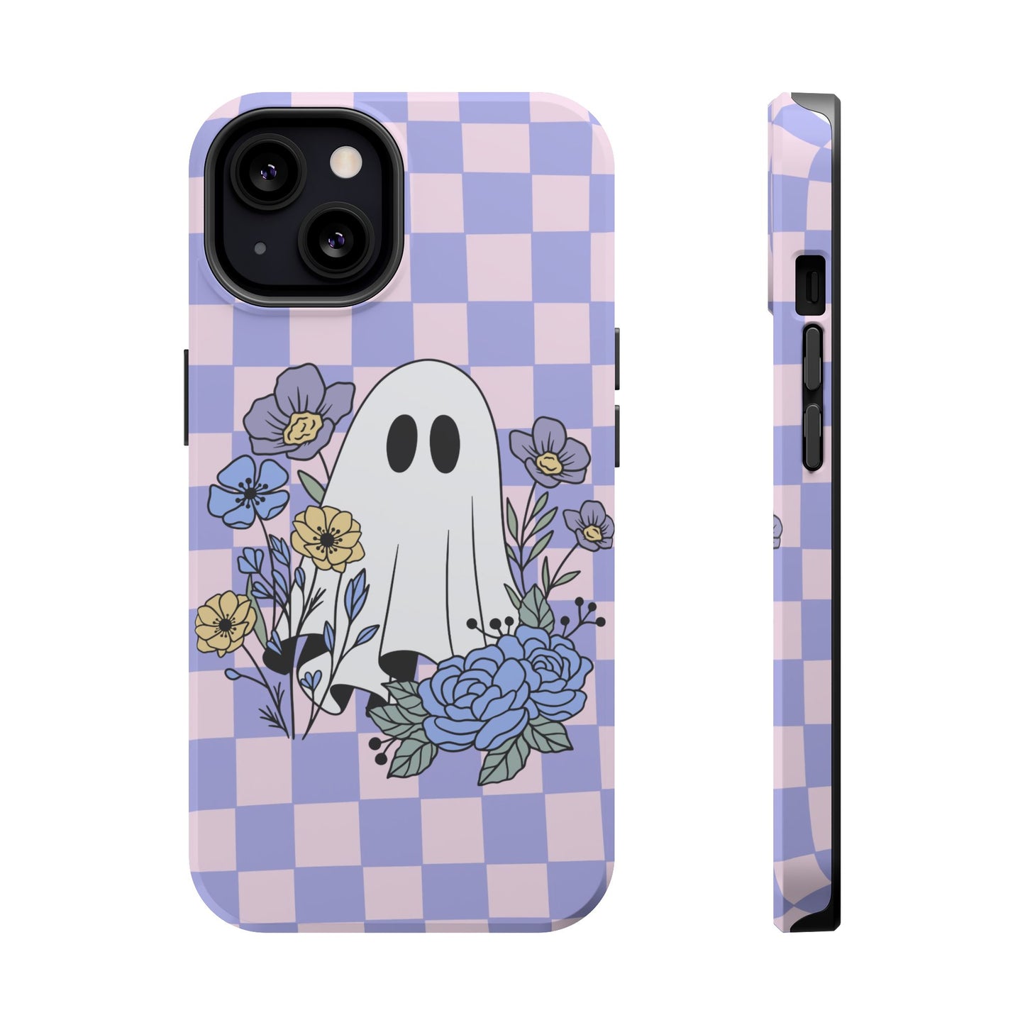 Cute Ghost Floral Phone Case