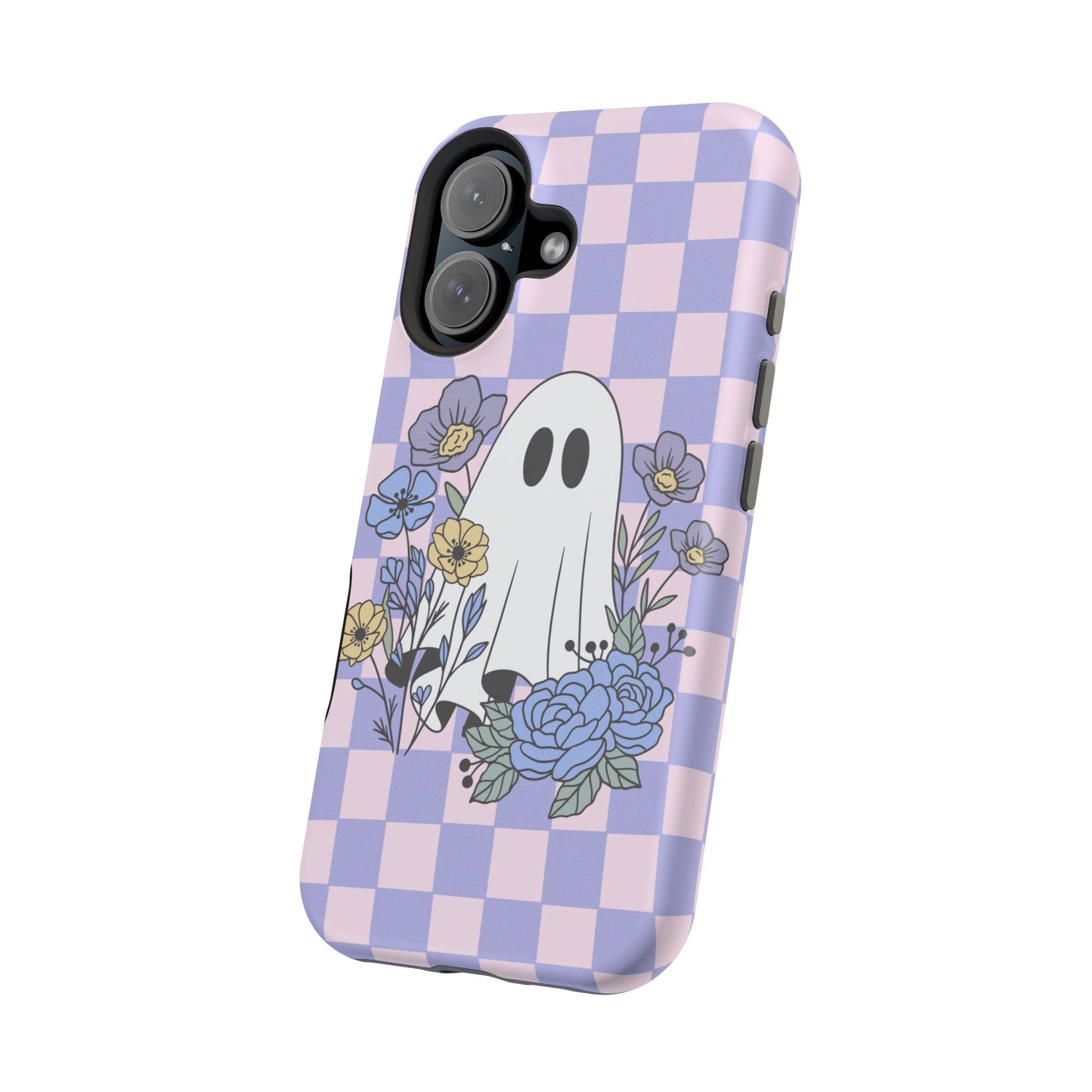 Cute Ghost Floral Phone Case