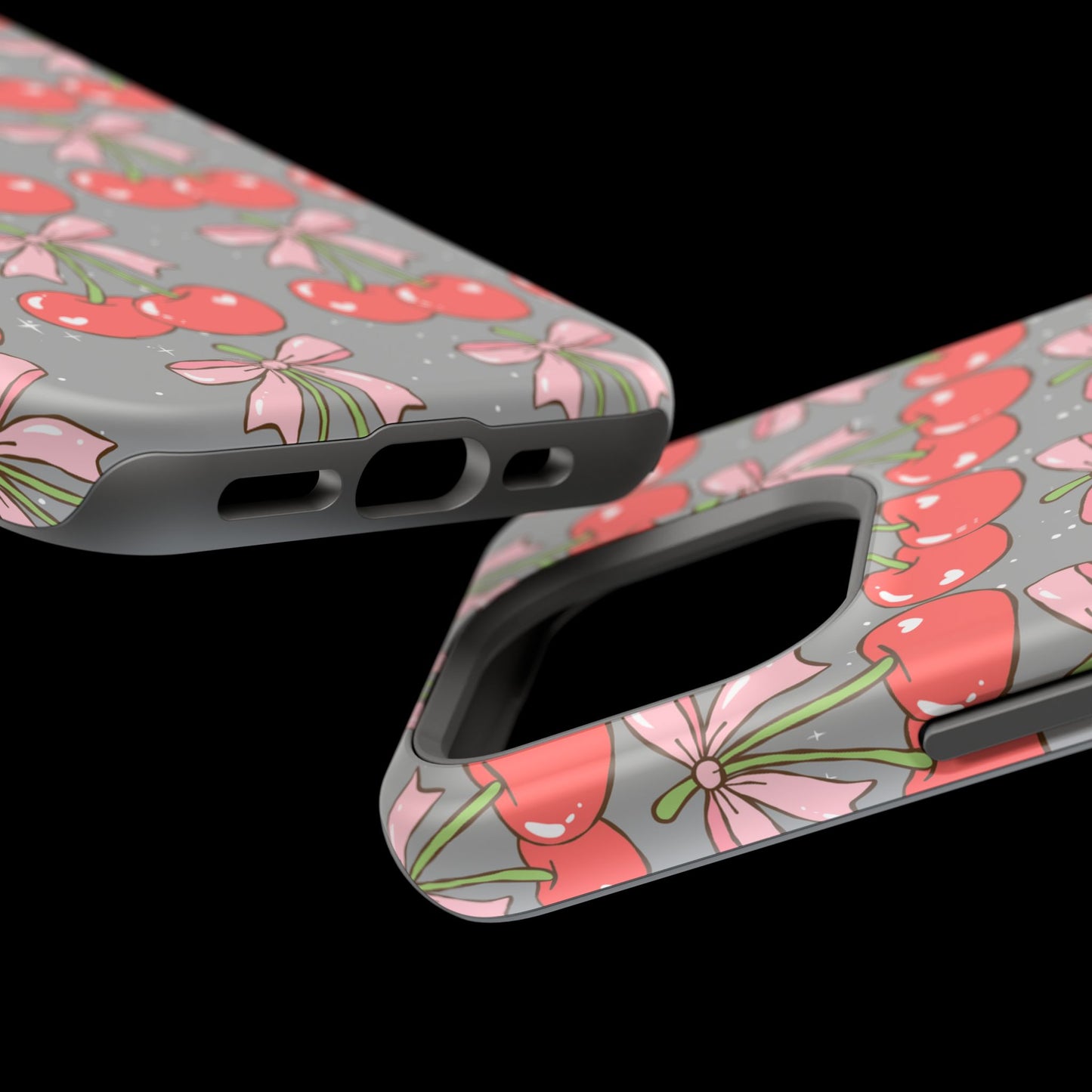 Cherry Bow Magnetic Phone Case