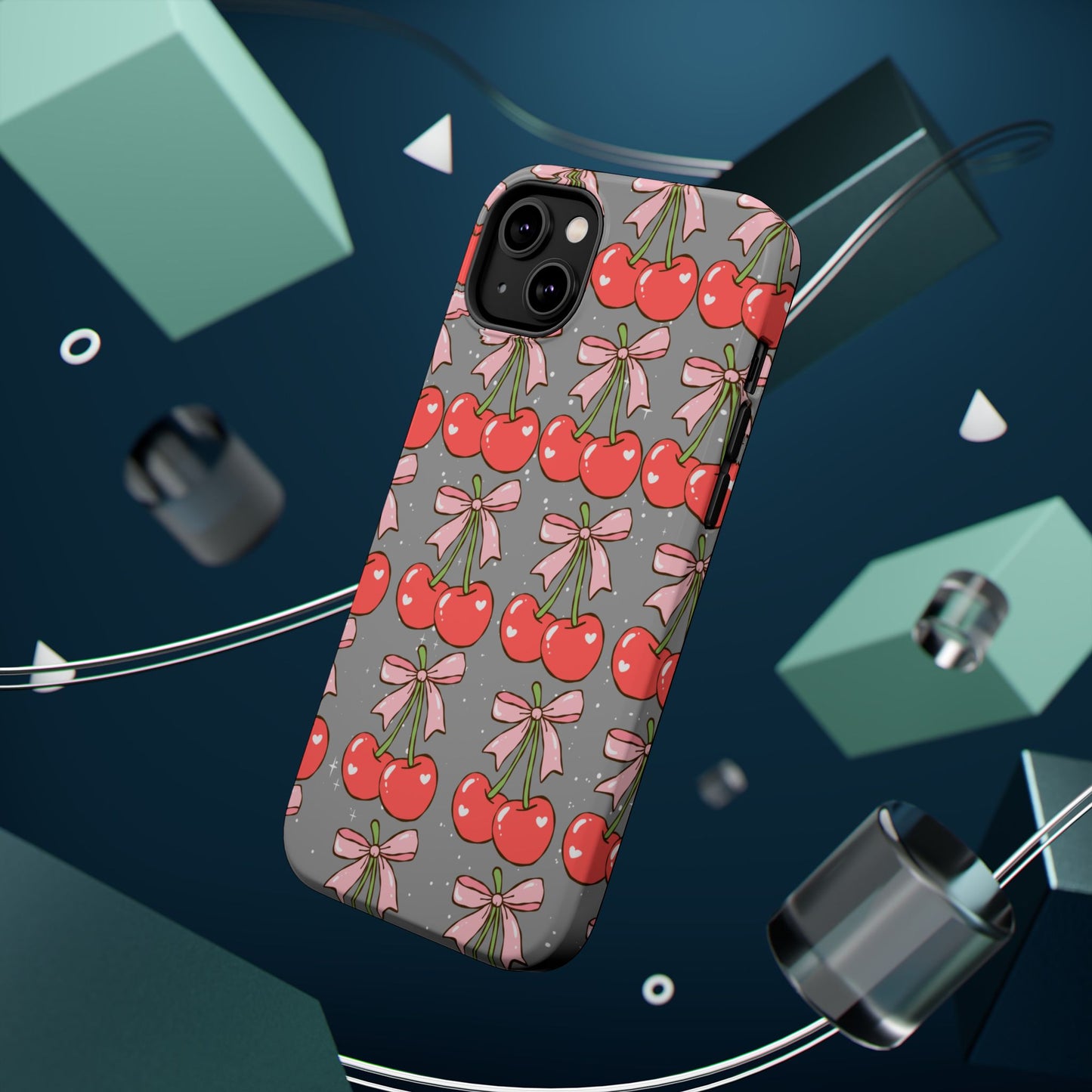 Cherry Bow Magnetic Phone Case