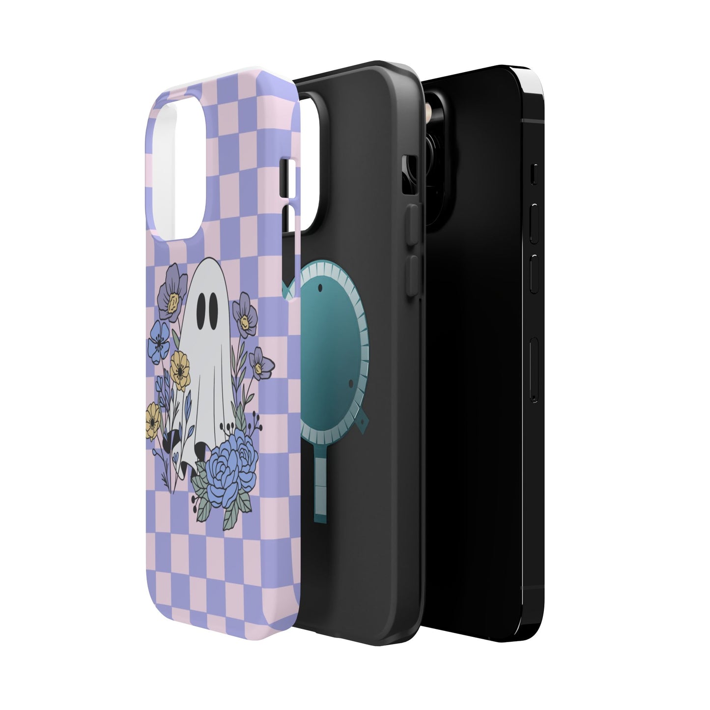 Cute Ghost Floral Phone Case
