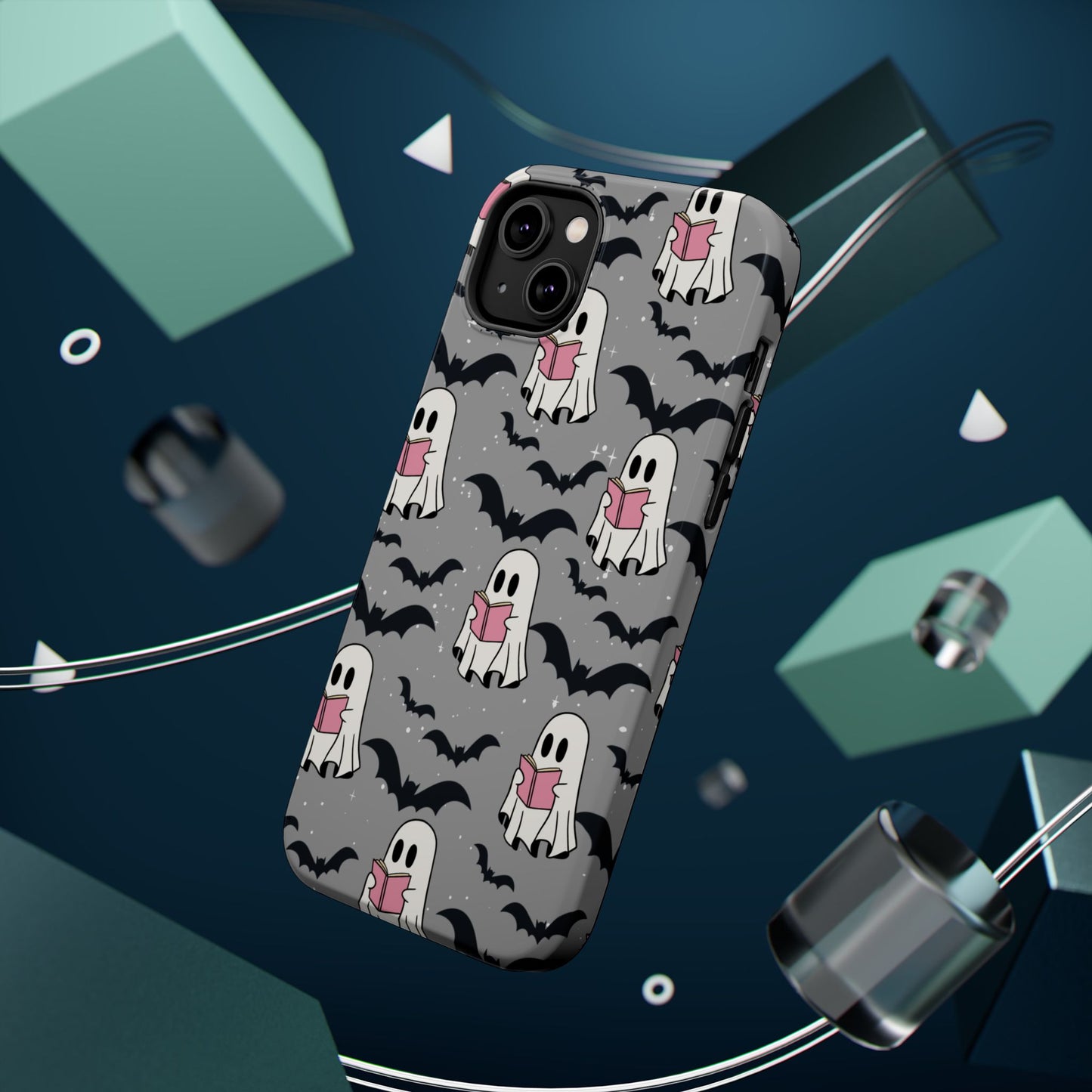 Ghostly Bat Phone Cases
