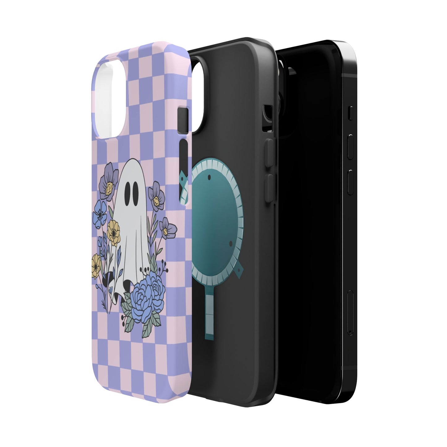 Cute Ghost Floral Phone Case