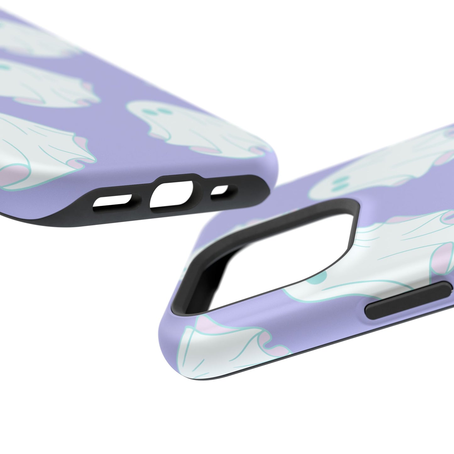 Ghost-Themed Impact-Resistant Phone Case