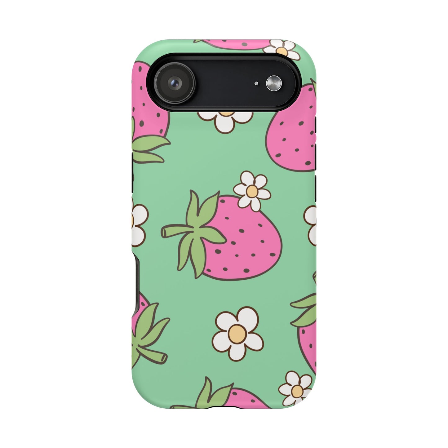 Cute Strawberry Impact-Resistant Phone Case