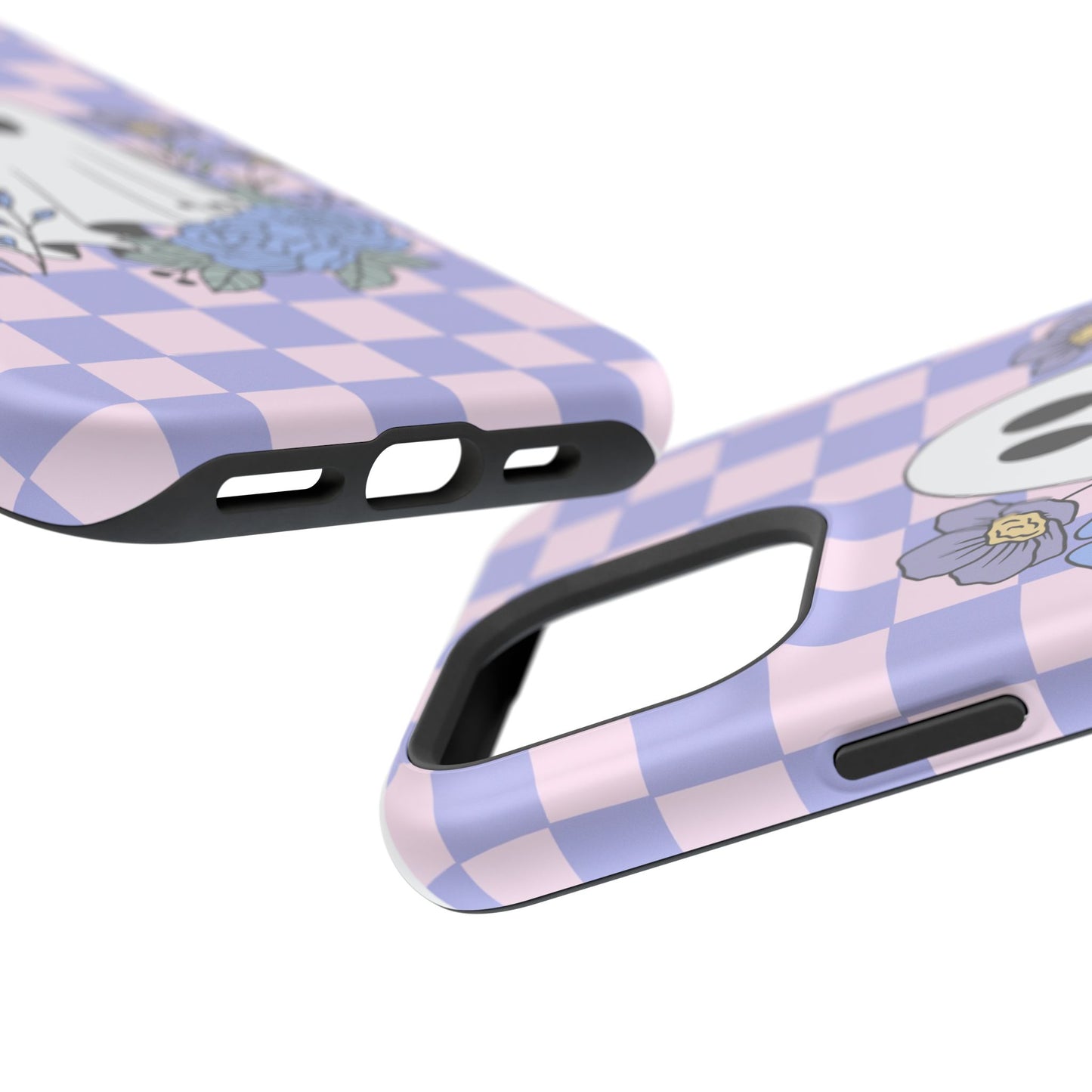 Cute Ghost Floral Phone Case