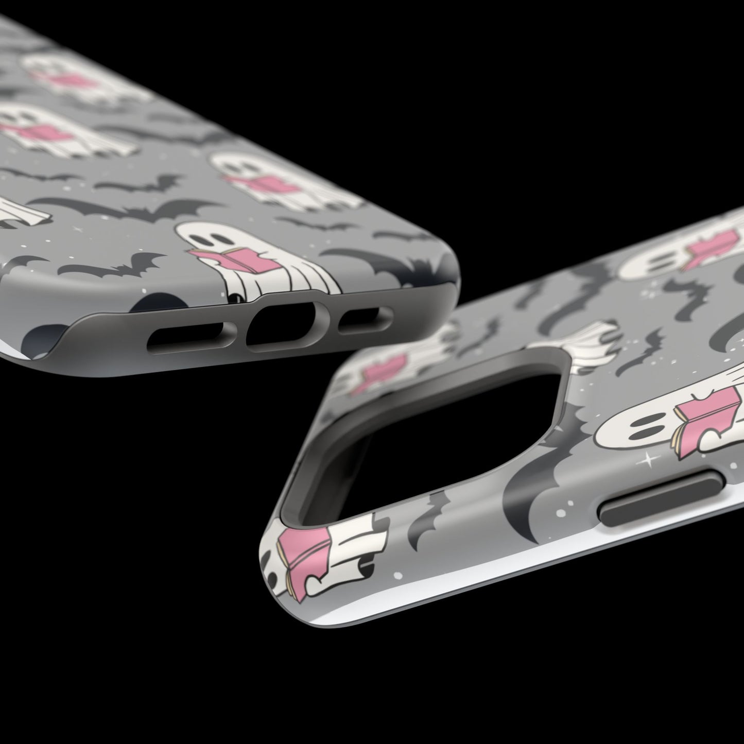 Ghostly Bat Phone Cases