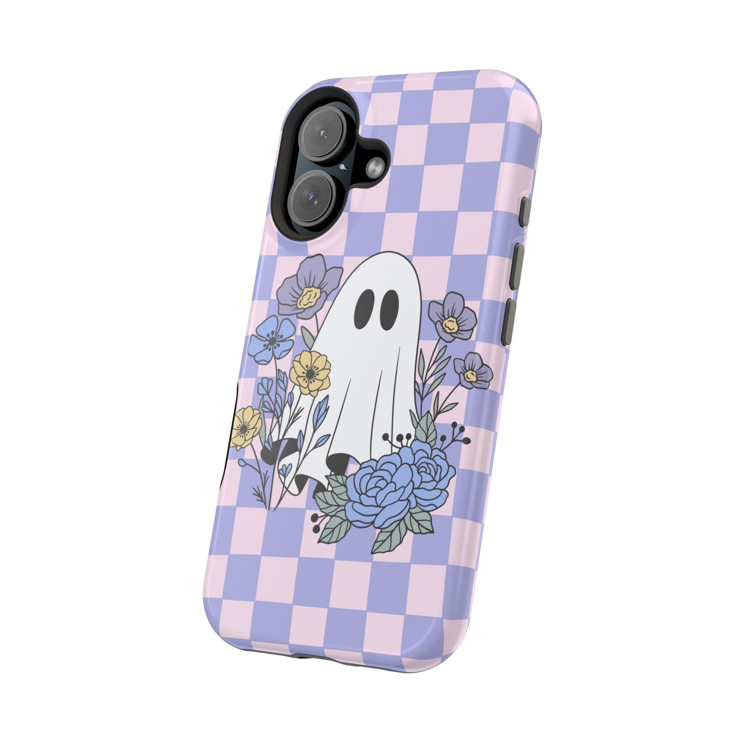 Cute Ghost Floral Phone Case
