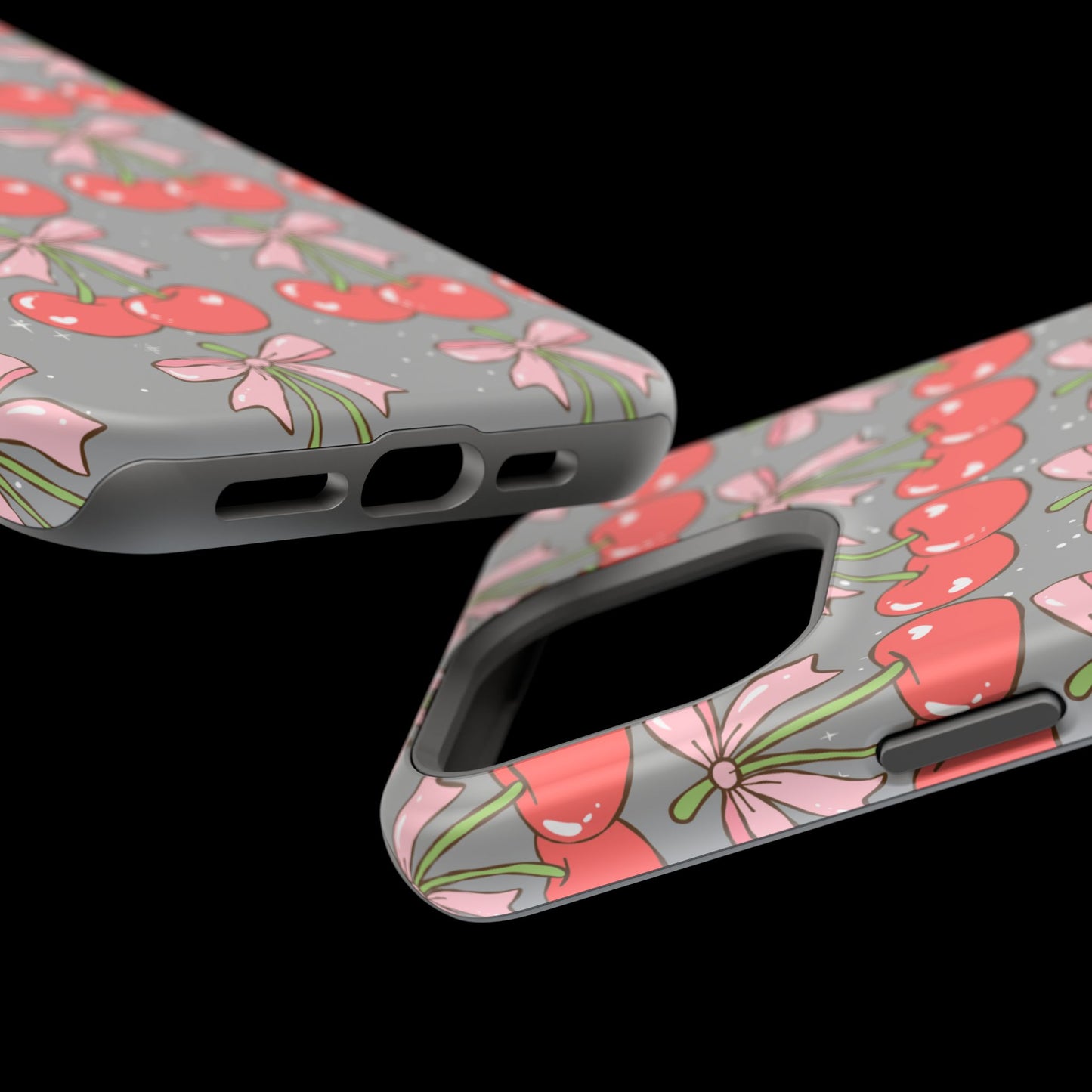 Cherry Bow Magnetic Phone Case