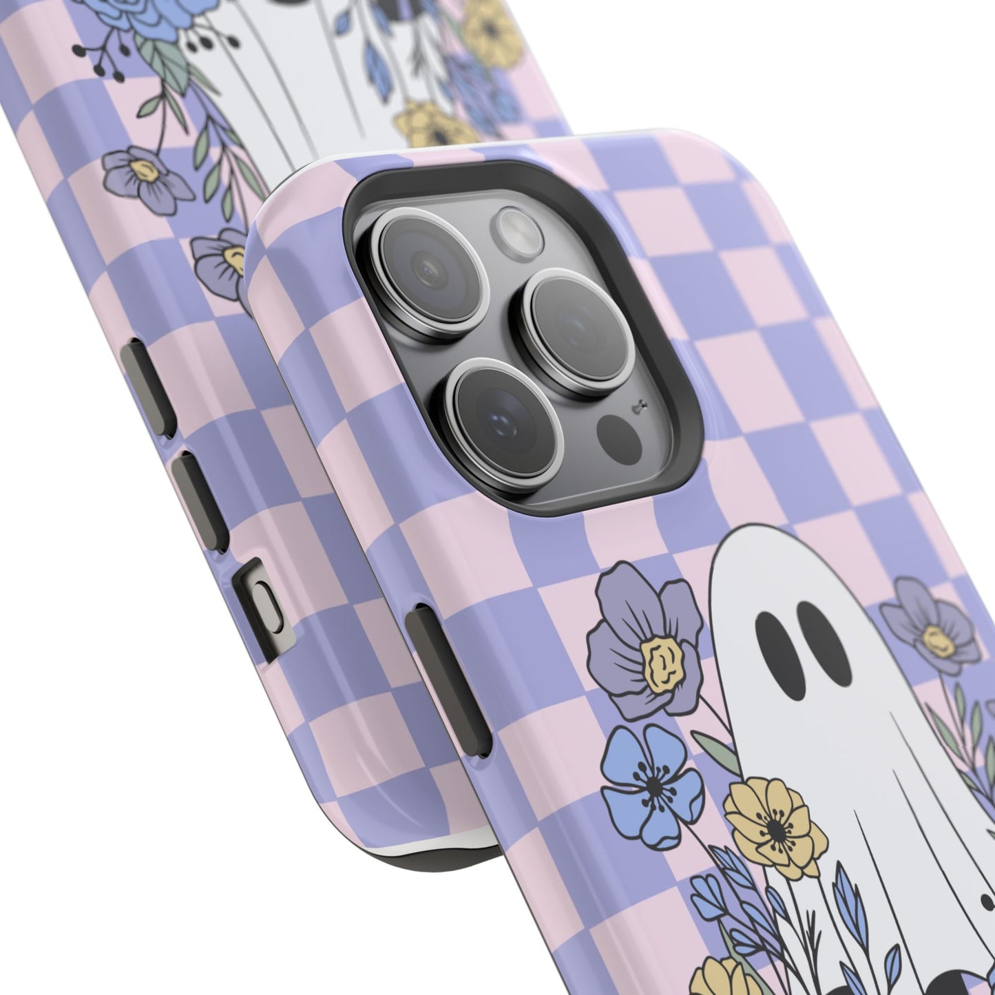 Cute Ghost Floral Phone Case