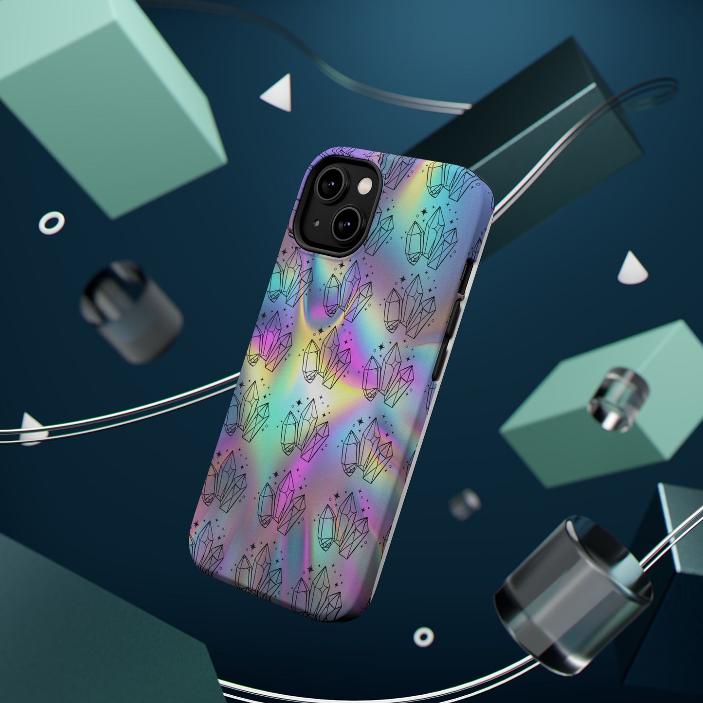 Holographic Crystal Phone Case