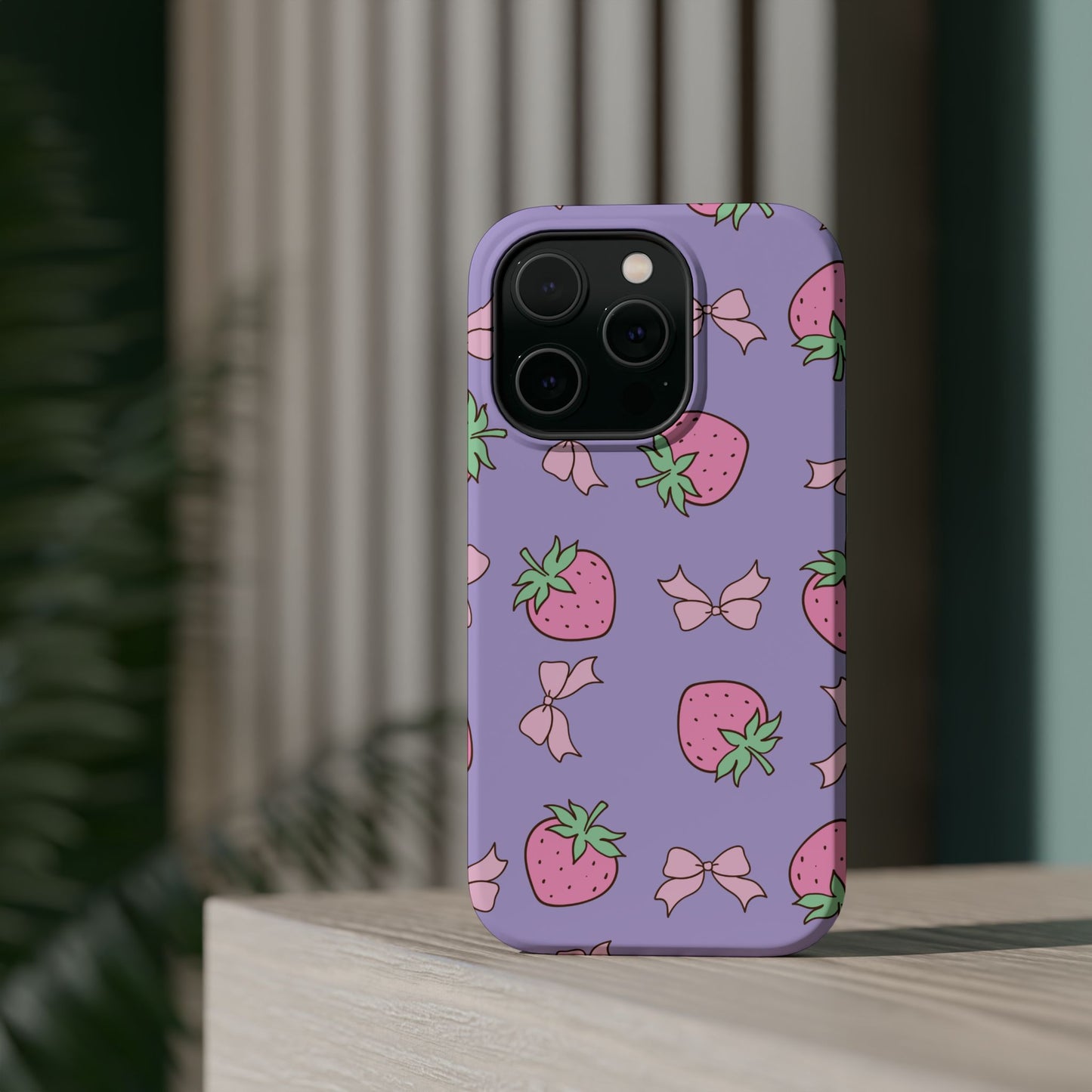 Cute Strawberry Pattern Phone Case