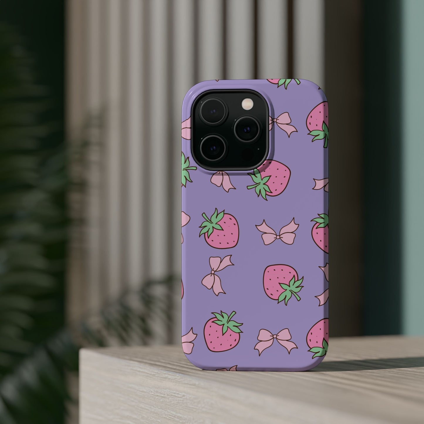 Cute Strawberry Pattern Phone Case